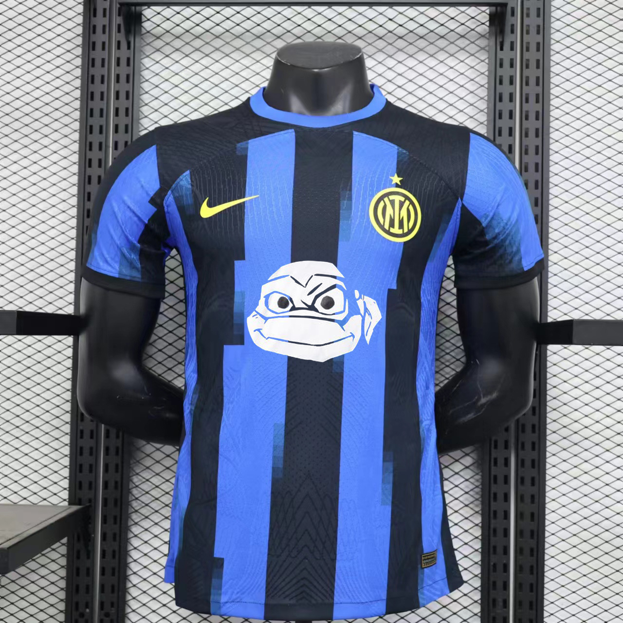 Inter Milan 23-24 Home Teenage Mutant Ninja Turtles Edition Jersey - Player Version - SOCCERDEALSHOP