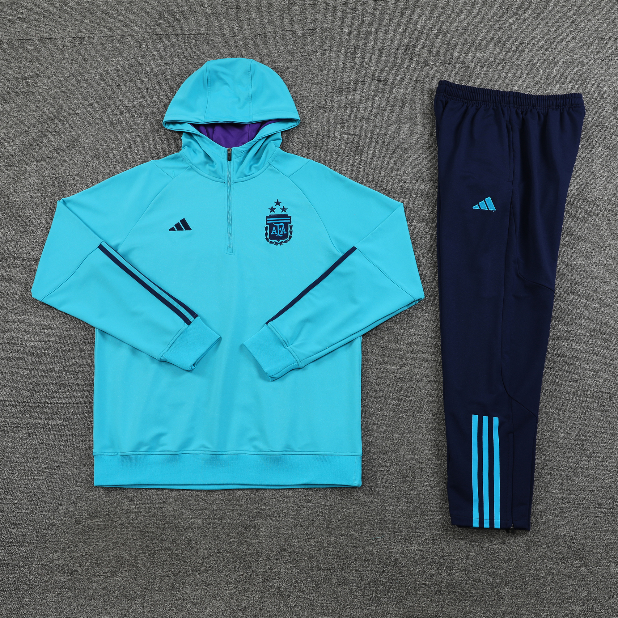 Argentina 23-24 Men's Training Hoodie + Pants - SOCCERDEALSHOP