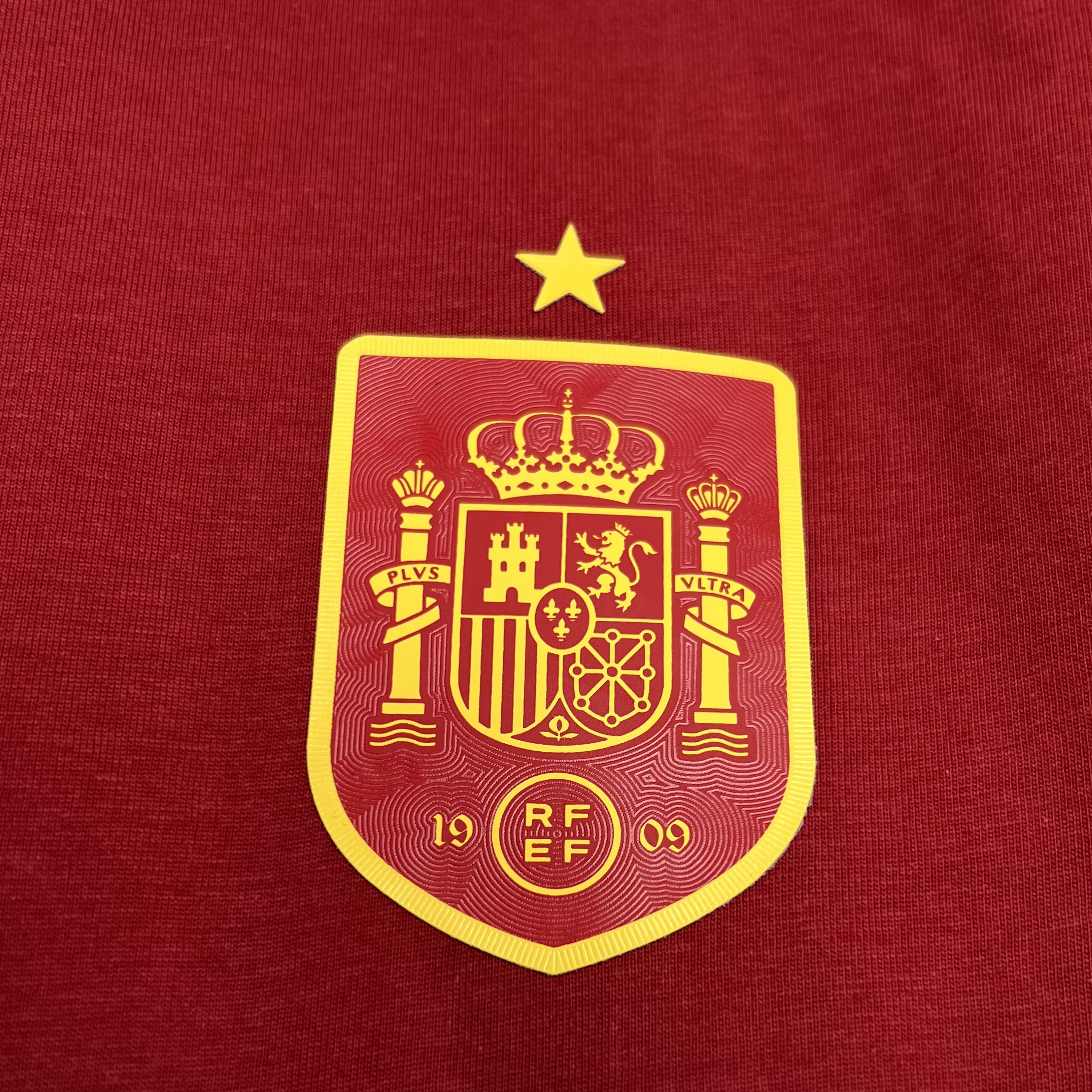 Spain 2024 Euro Red Retro Style Jersey - Fans Version - SOCCERDEALSHOP