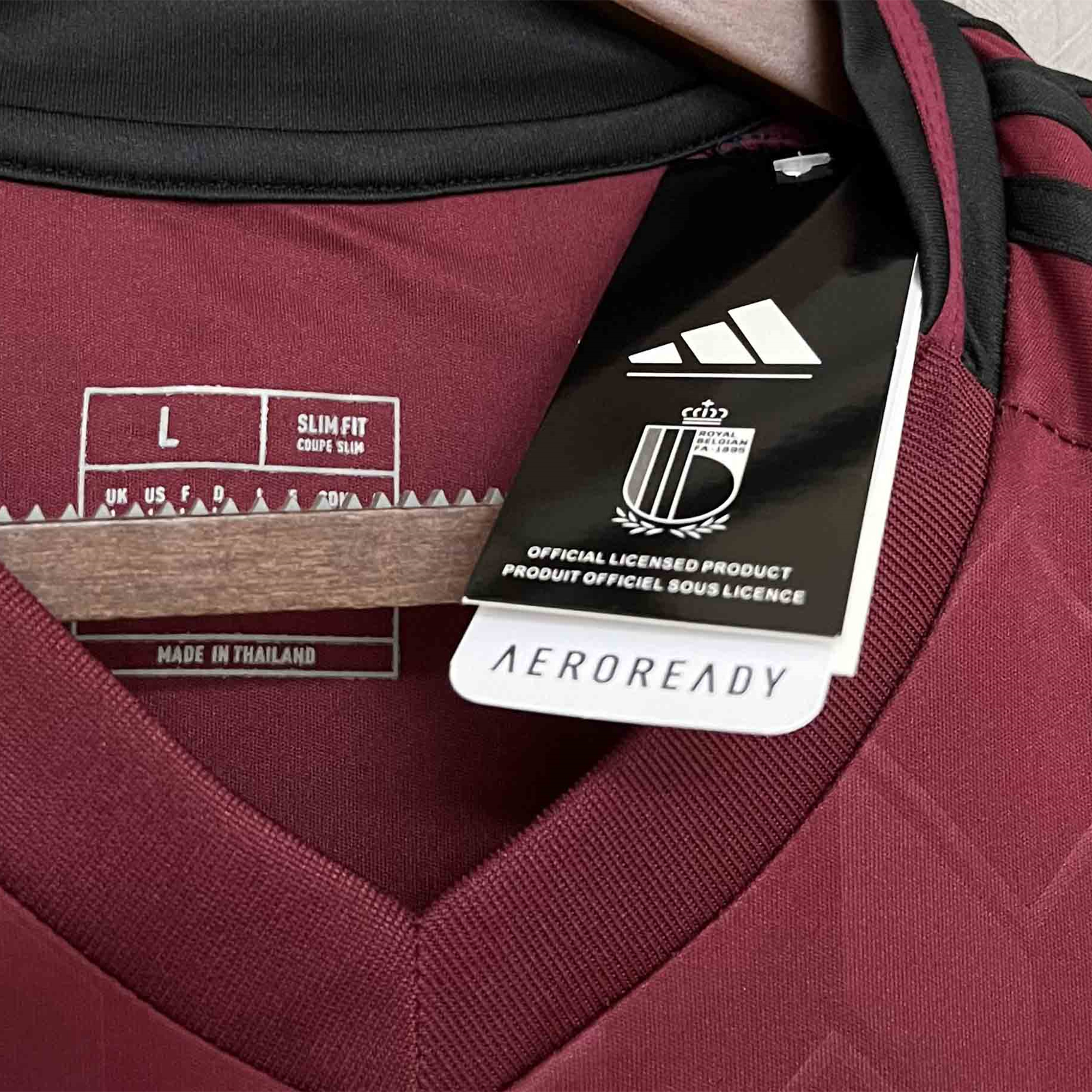 Belgium 2024 Home Stadium Jersey - Fans Version - SOCCERDEALSHOP