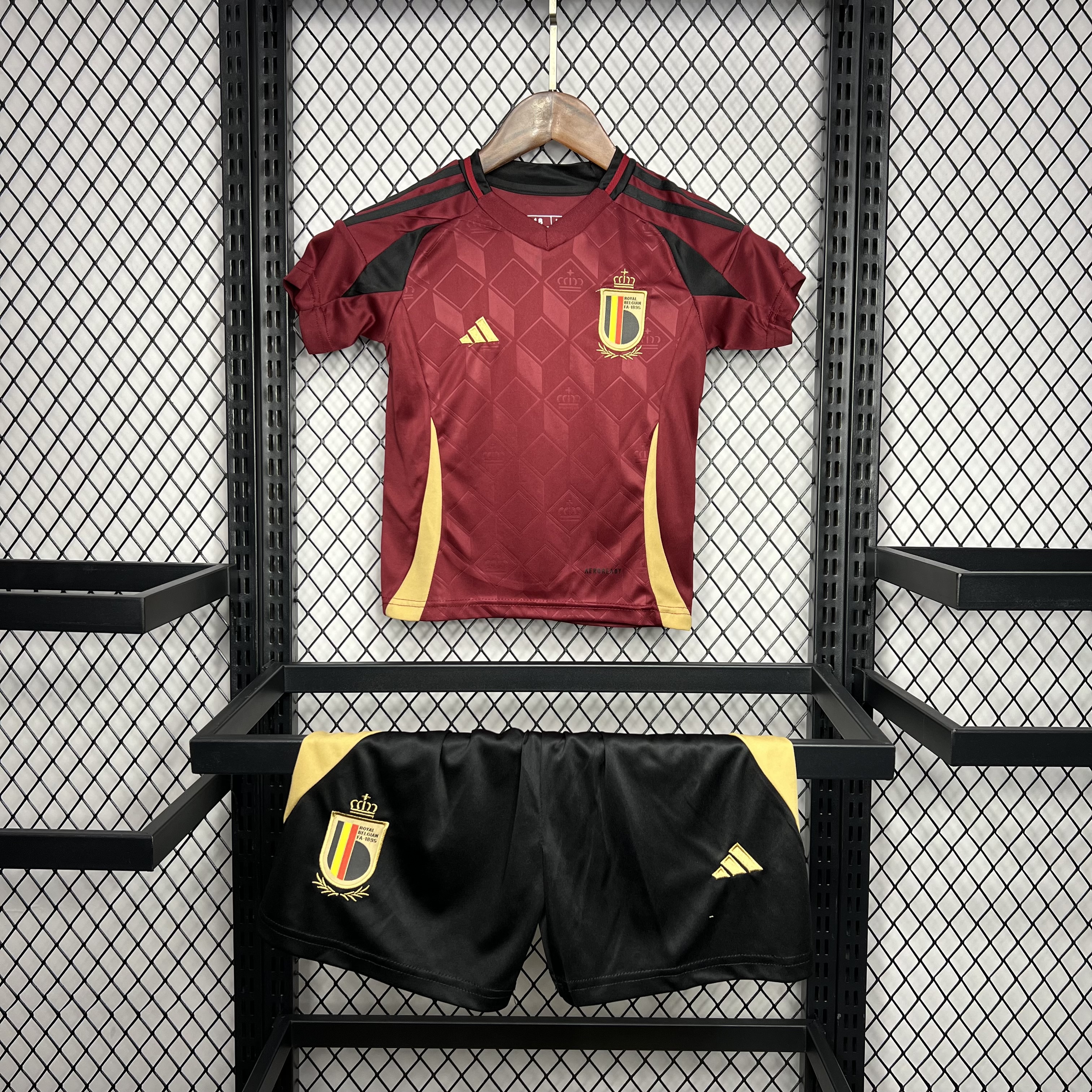 Belgium 2024 Home Stadium Kids Kit - SOCCERDEALSHOP