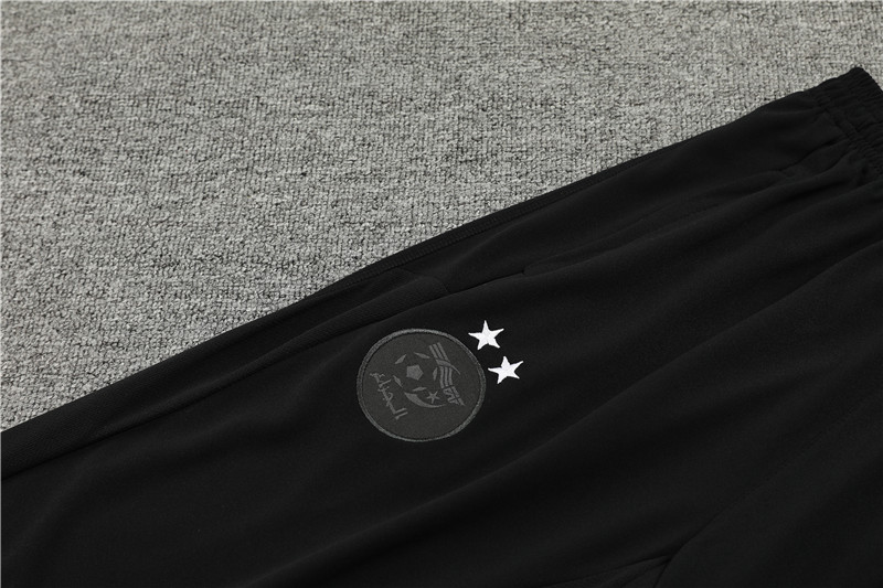 Algeria 23-24 Long Sleeve Training Set -Black - SOCCERDEALSHOP