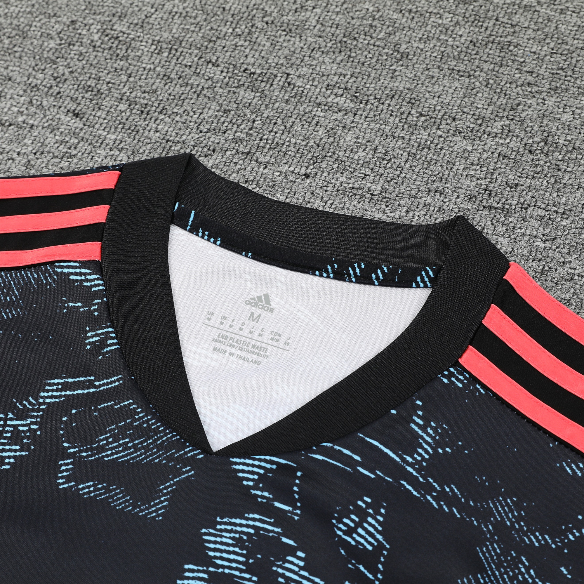 Arsenal 23-24 Short-Sleeve Training Set - Blue & Orange - SOCCERDEALSHOP