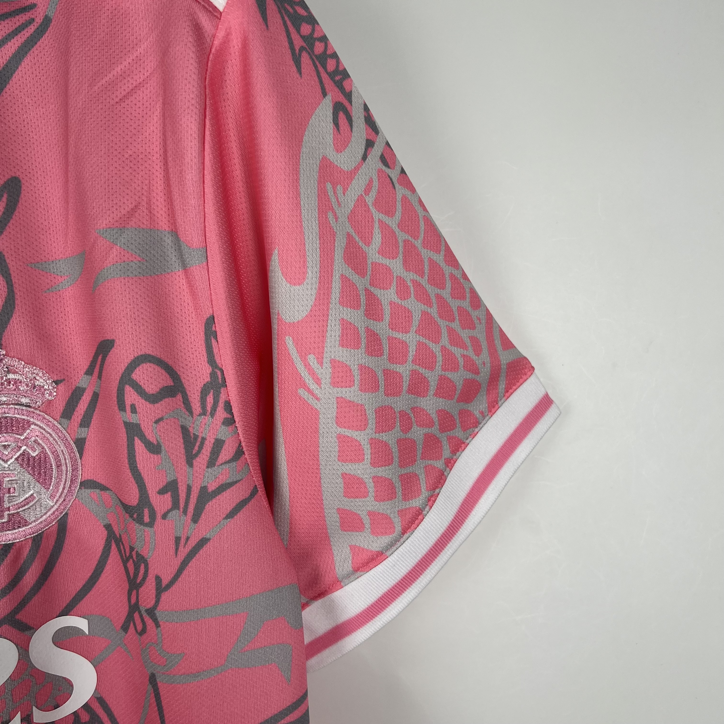 23/24 Real Madrid Pink Dargon Special Edition Jersey - Fans Version - SOCCERDEALSHOP