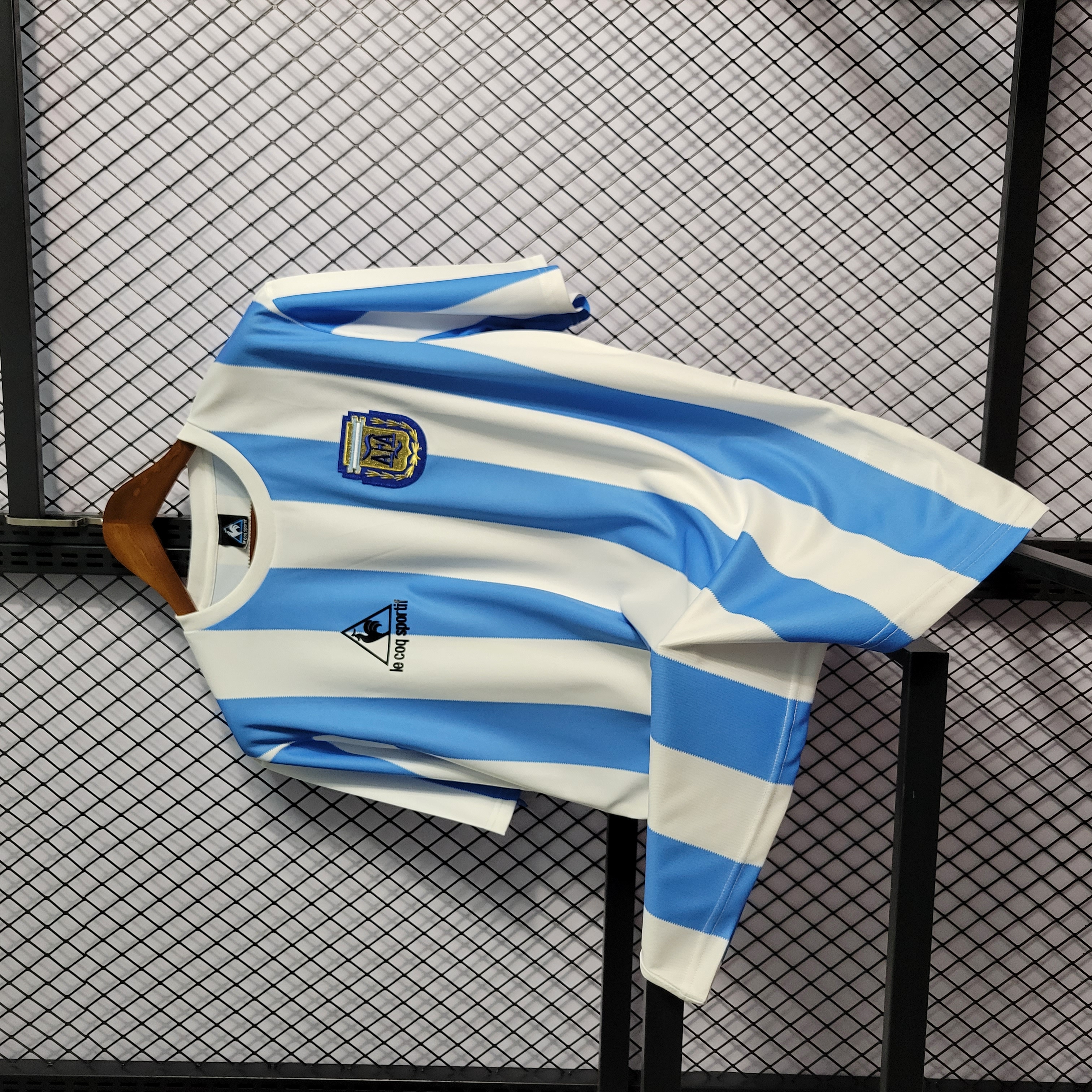 Retro Argentina 1986 Home Stadium Jersey - SOCCERDEALSHOP