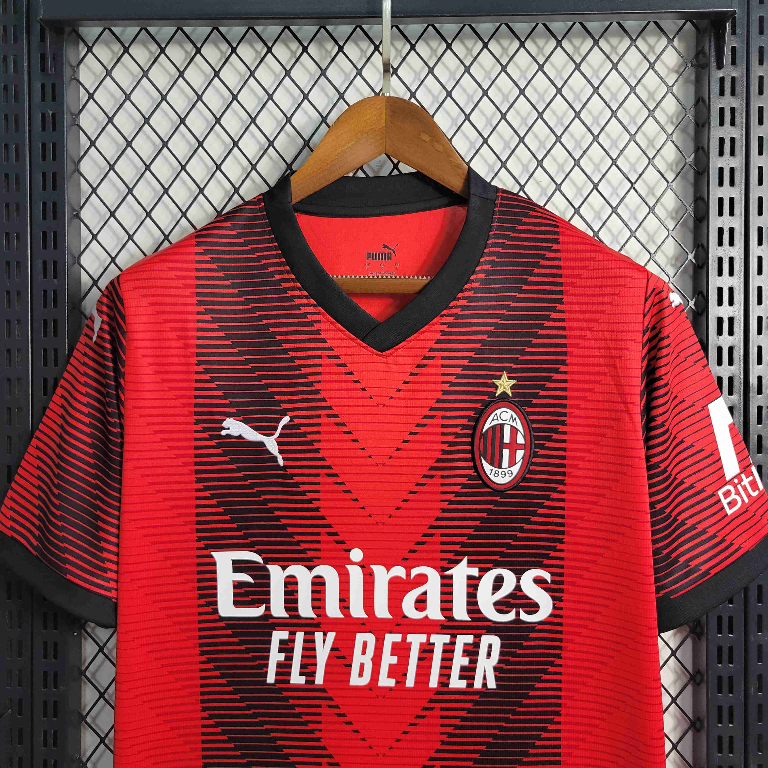 23/24 AC Milan Home Jersey - Fans Version - SOCCERDEALSHOP