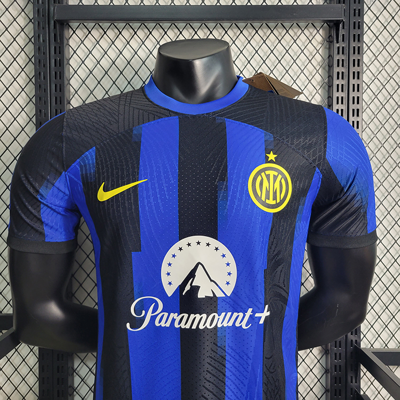 Inter Milan 23-24 Home Stadium Jersey - Player Version - SOCCERDEALSHOP