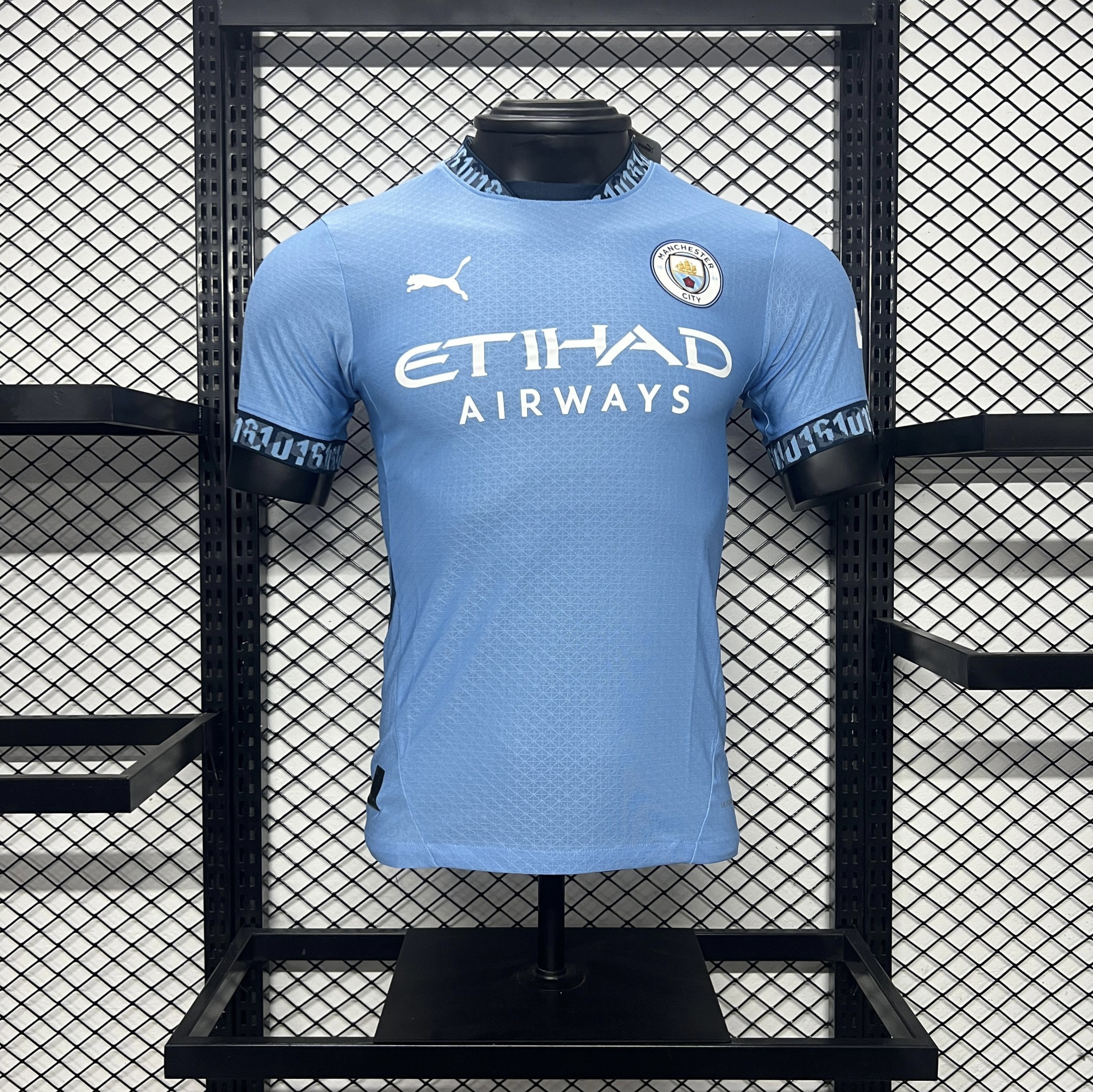 Manchester City 24-25 Home Stadium Jersey - Player Version - SOCCERDEALSHOP