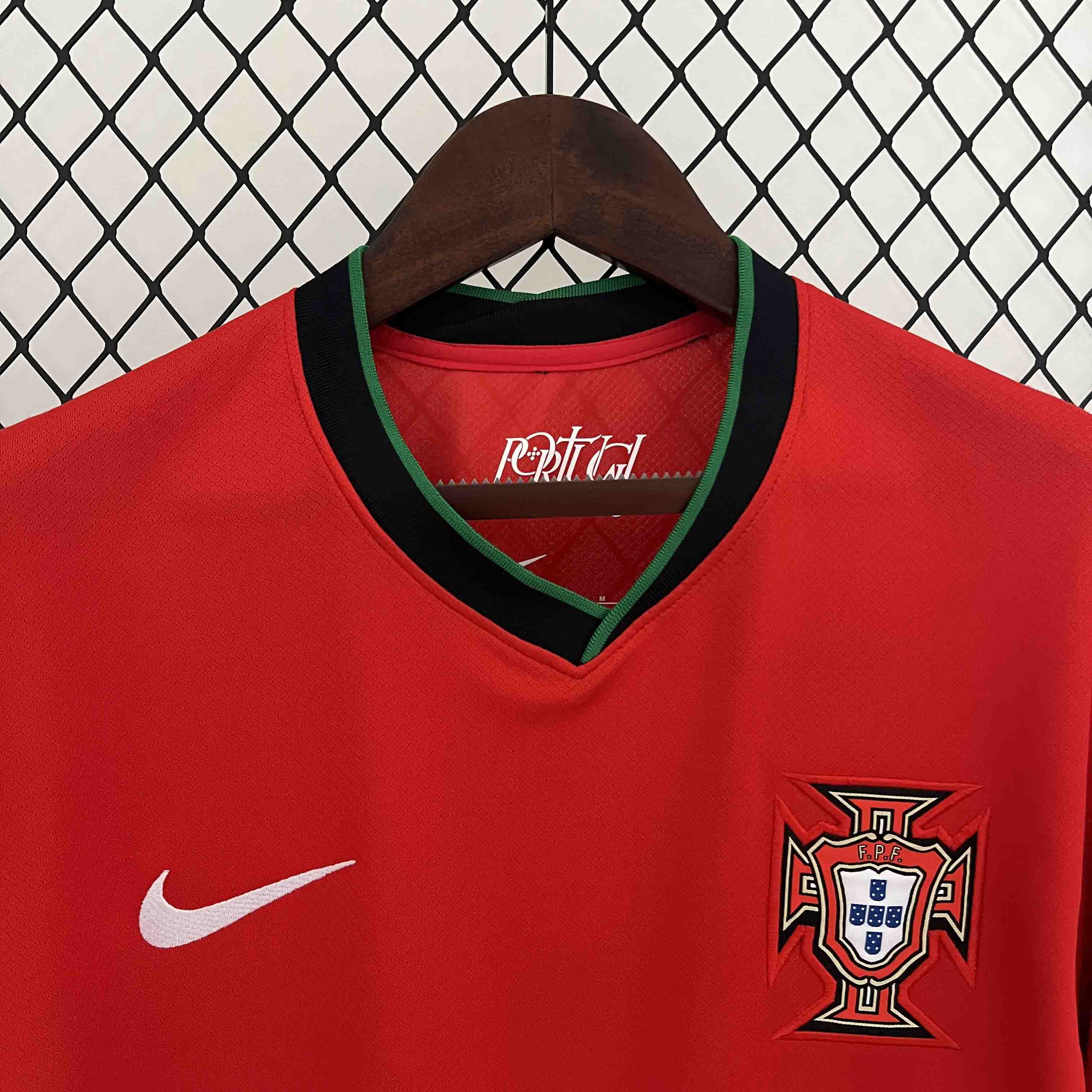 Portugal 2024 Home Stadium Jersey - Fans Version - SOCCERDEALSHOP