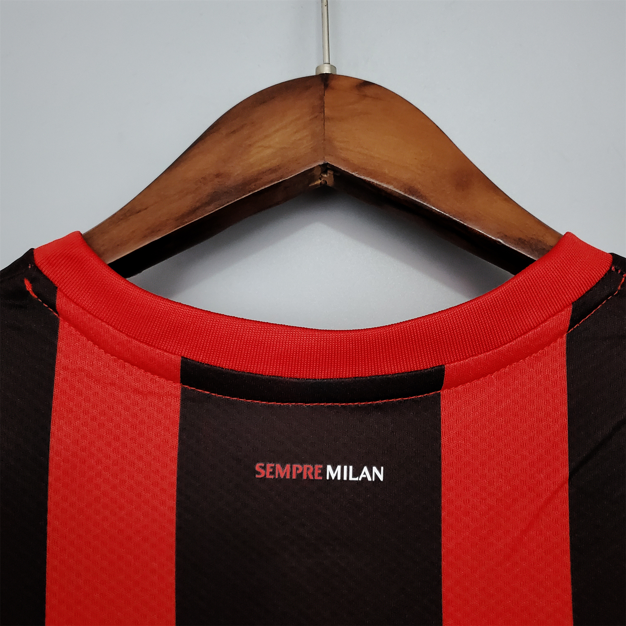 Retro AC Milan 2021-22 Home Stadium Jersey - SOCCERDEALSHOP