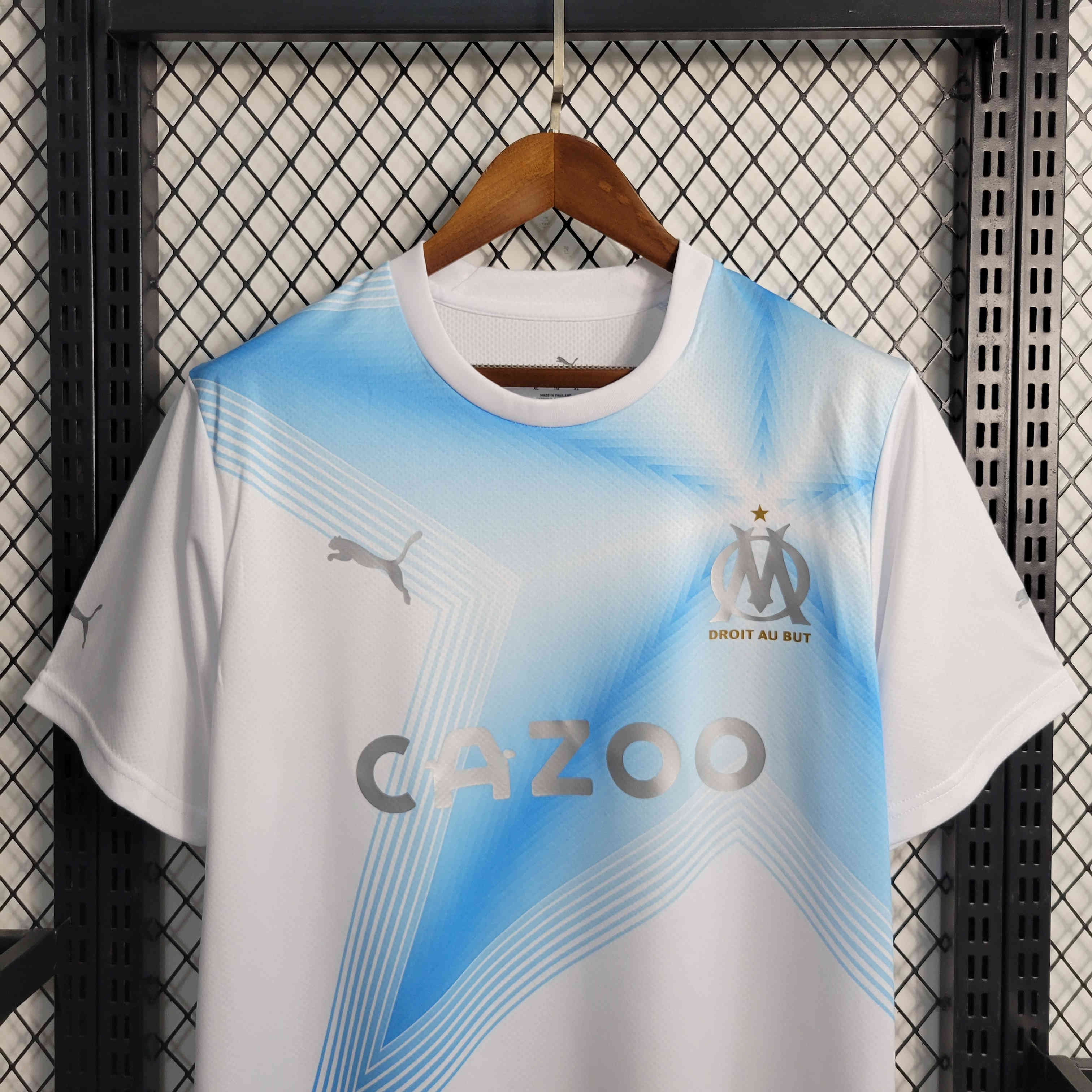 Marseille 23-24 30th Anniversary Edition Jersey - Fans Version - SOCCERDEALSHOP