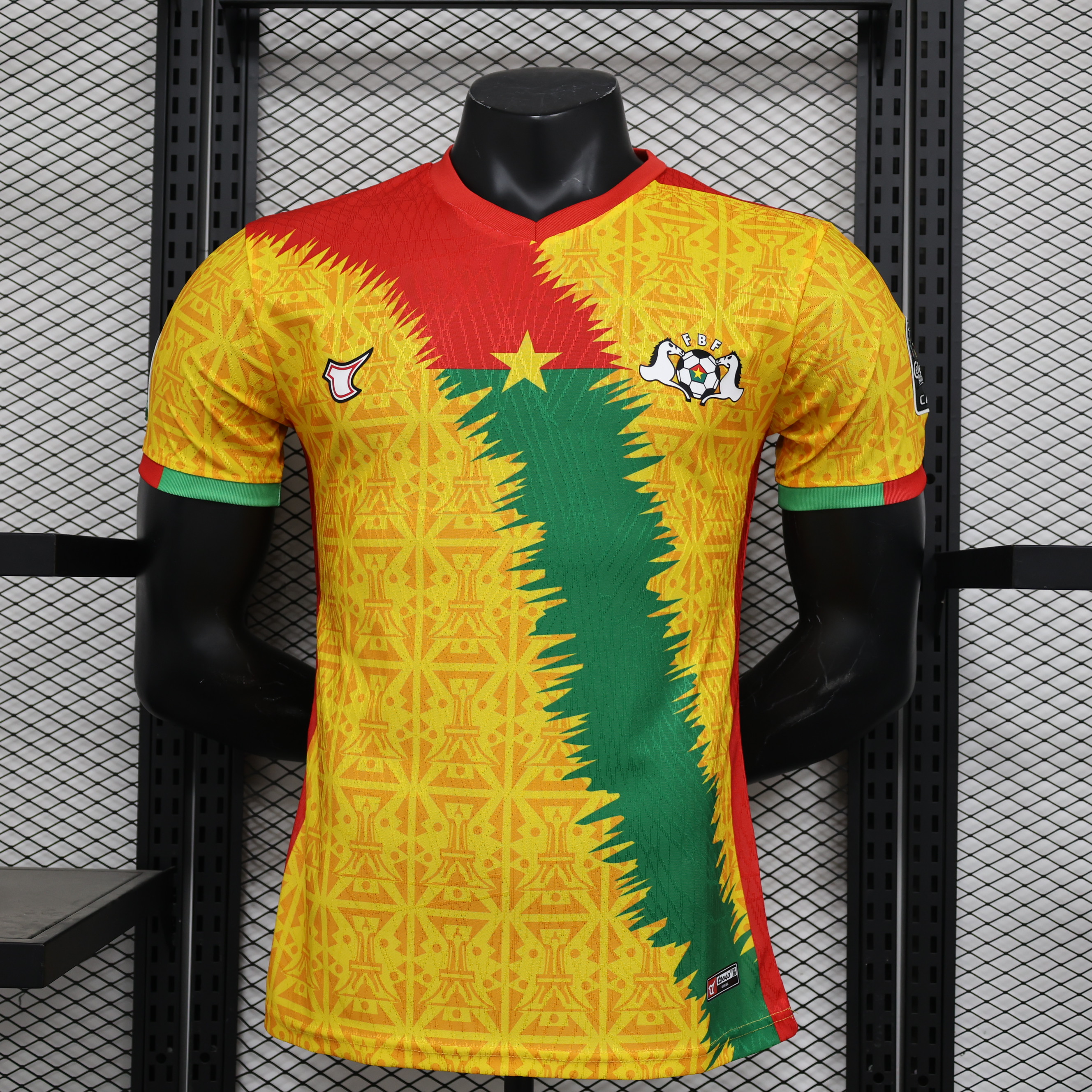 Burkina Faso 23-24 Third Jersey - Player Version - SOCCERDEALSHOP