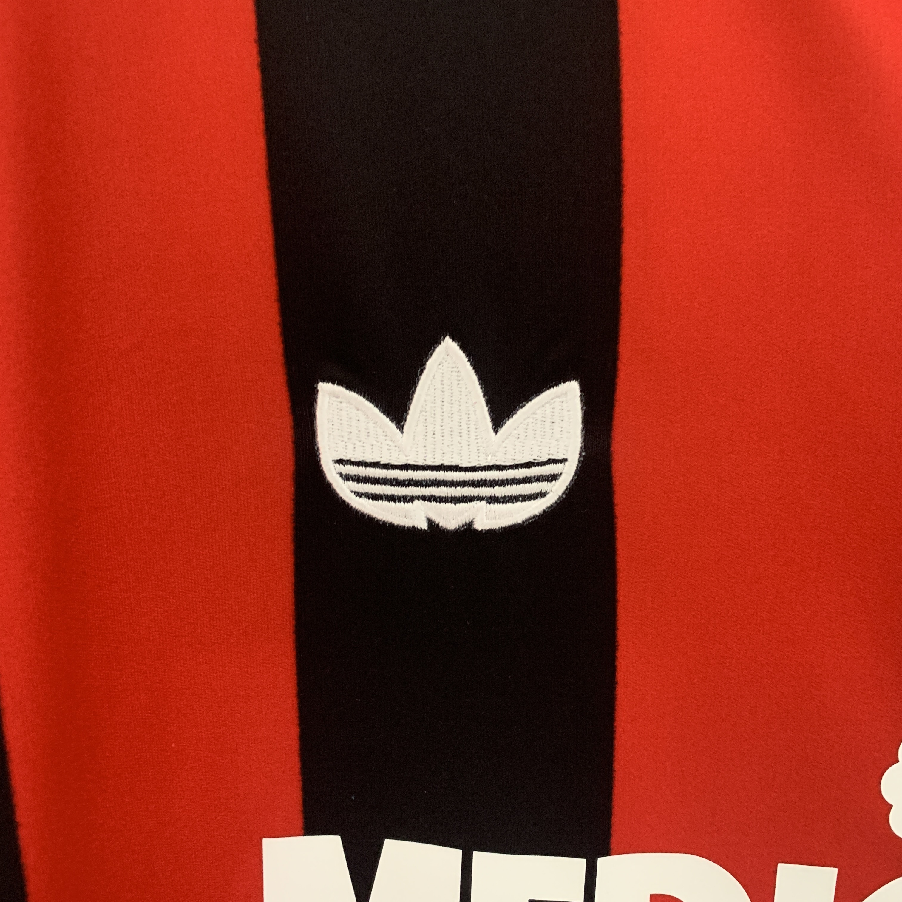 Retro AC Milan 90-91 Home Stadium Jersey - SOCCERDEALSHOP