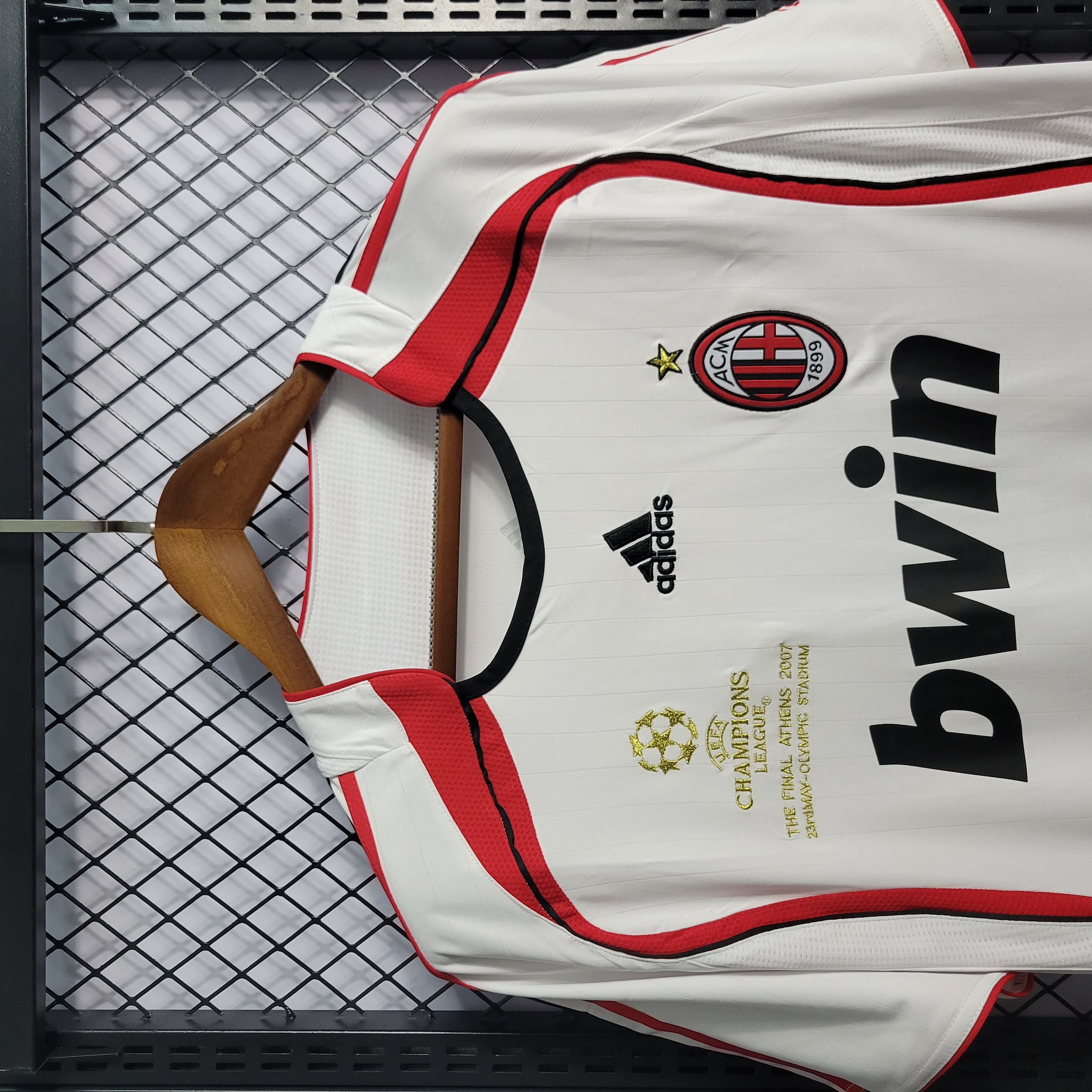 Retro AC Milan 06-07 Away Stadium Jersey - Champions League Final - SOCCERDEALSHOP