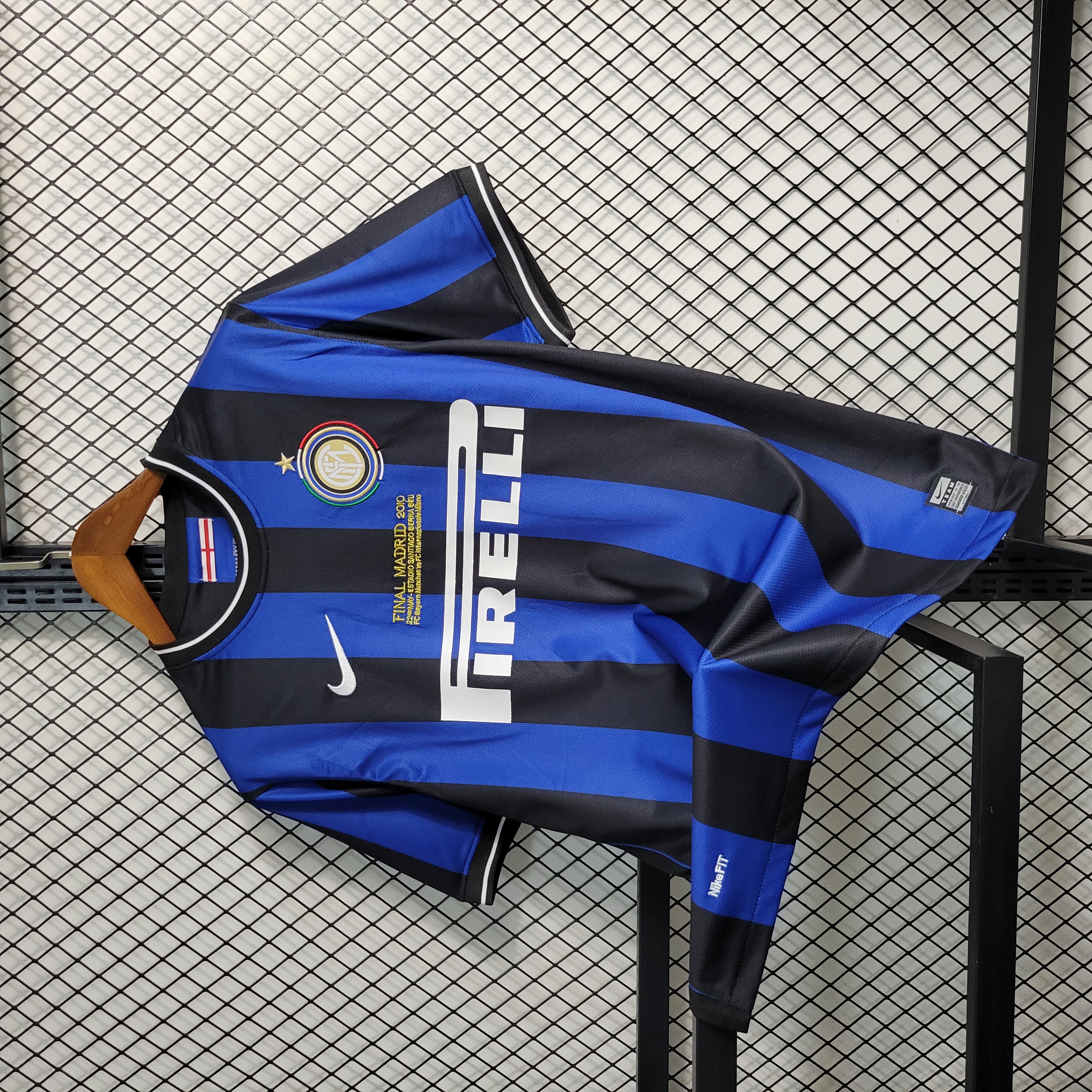 Retro Inter Milan 09-10 Home Stadium Jersey - Champions League Final - SOCCERDEALSHOP