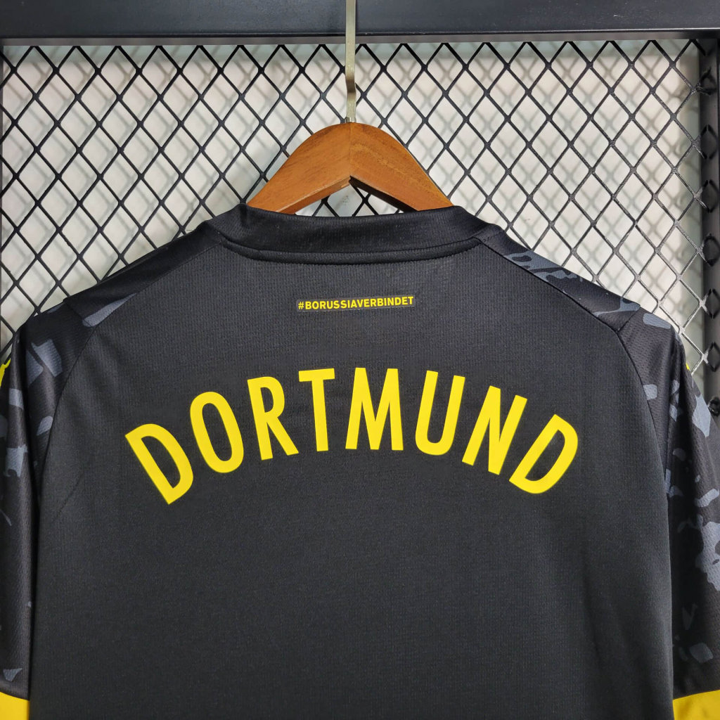 BVB Dortmund 23-24 Away Jersey - Fans Version - SOCCERDEALSHOP