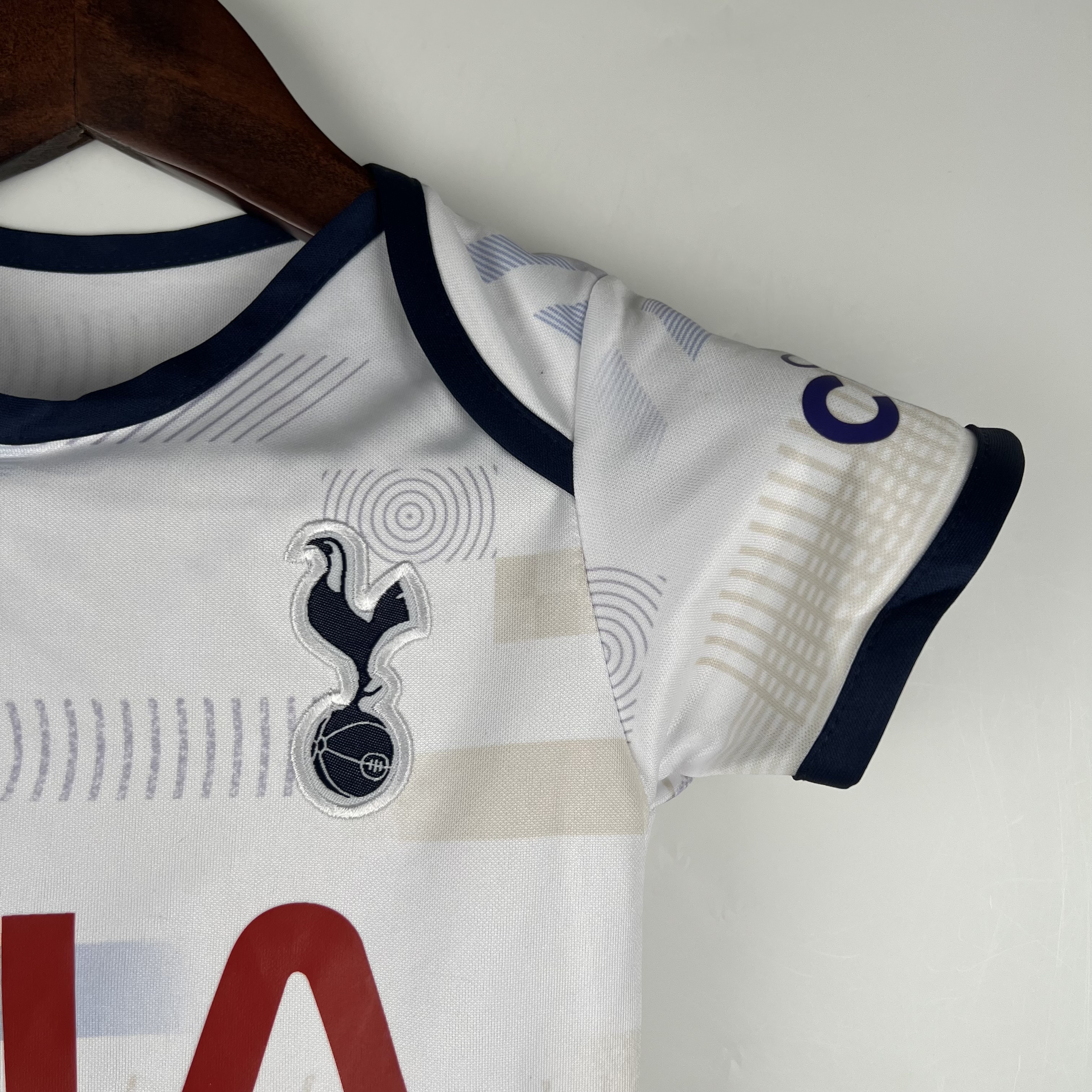 Tottenham Hotspur 23-24 Home Stadium Baby Crawling Suit - SOCCERDEALSHOP