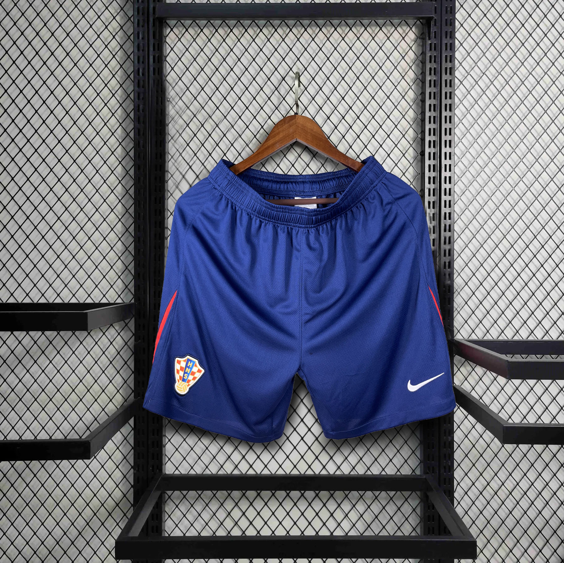 Croatia 2024 Away Shorts - Fans Version - SOCCERDEALSHOP