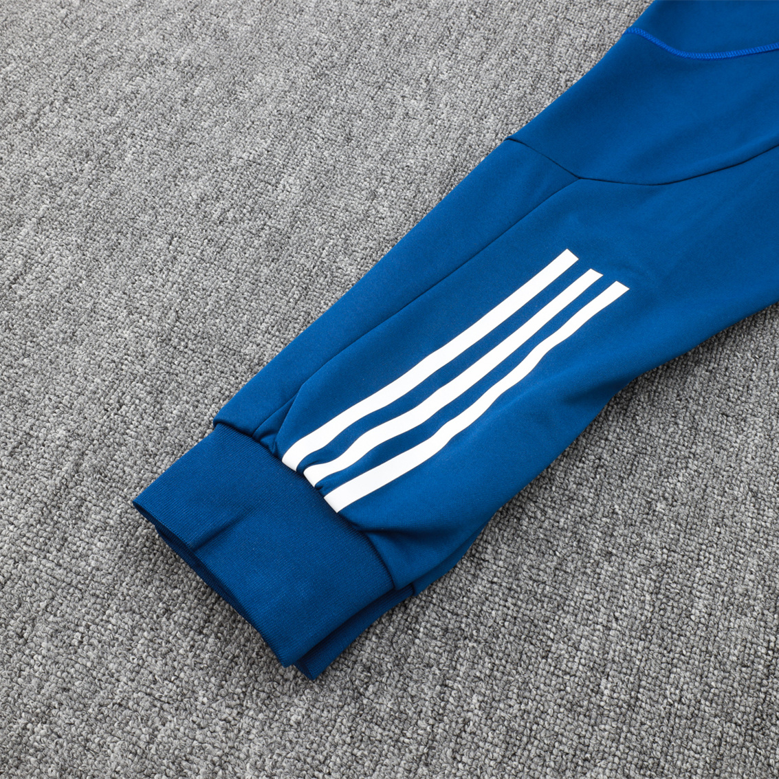 Manchester United 23-24 Men's Training Hoodie + Pants - Blue - SOCCERDEALSHOP