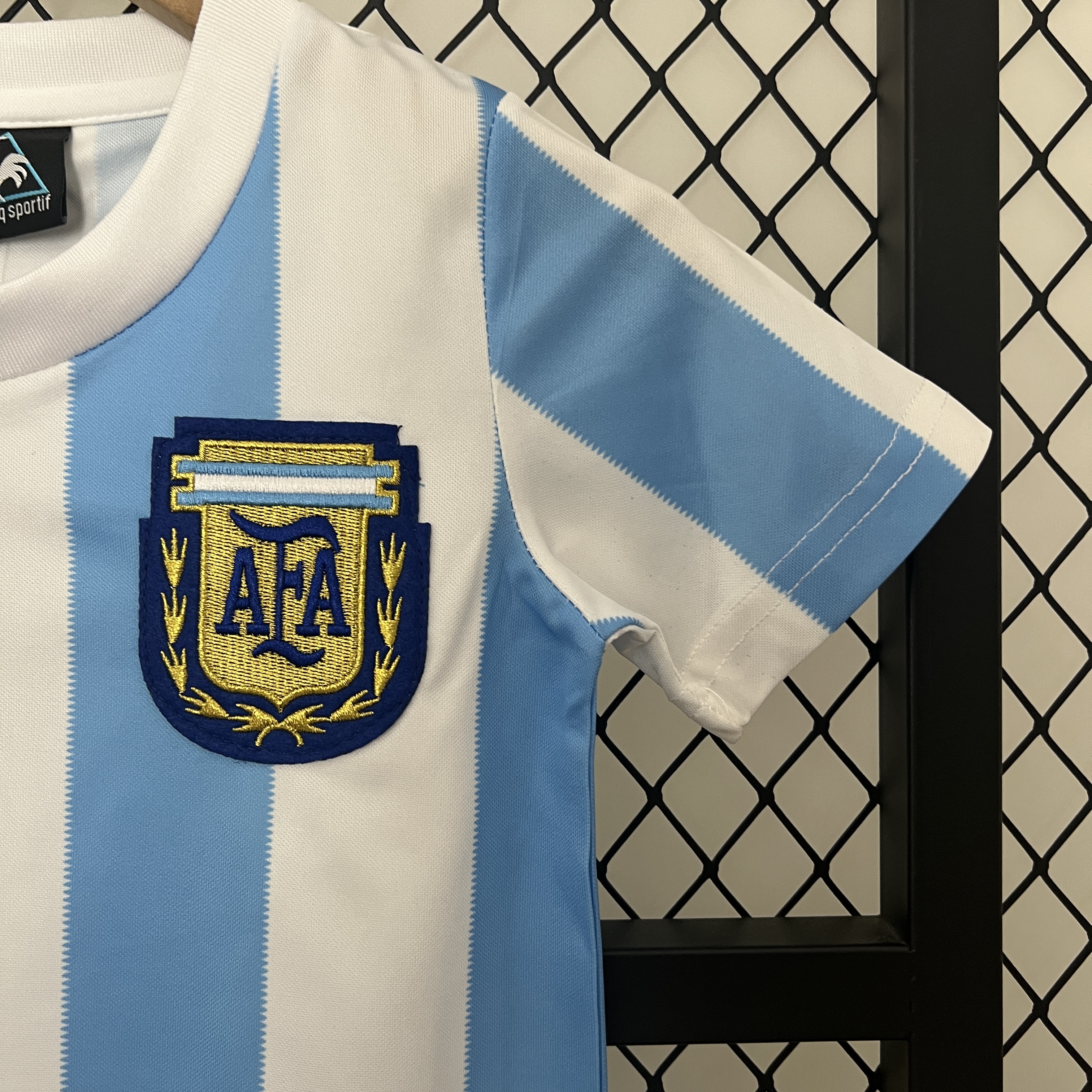 Retro Argentina 1986 Home Stadium Kids Kit - SOCCERDEALSHOP