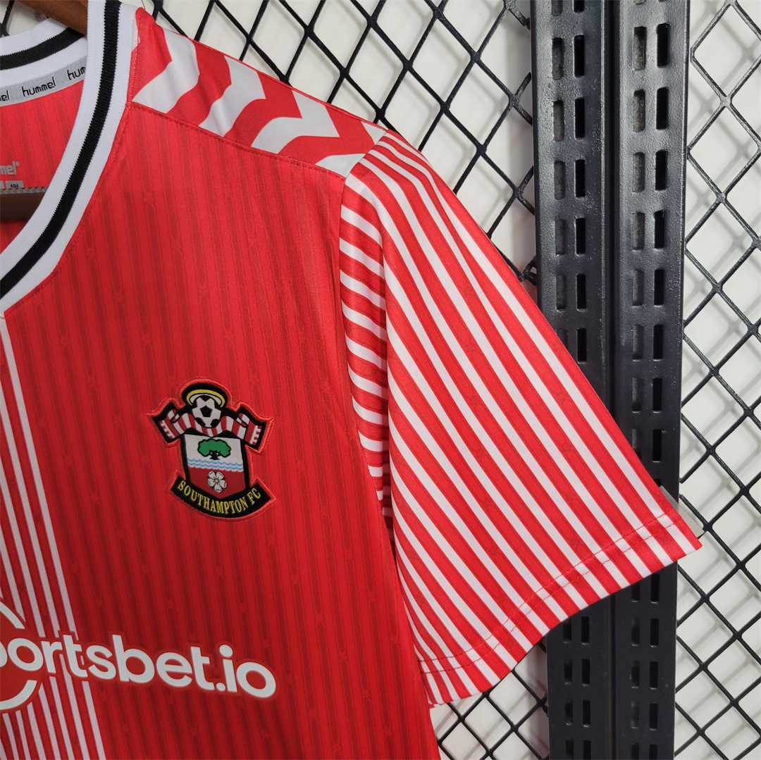 Southampton 23-24 Home Stadium Jersey - Fans Version - SOCCERDEALSHOP