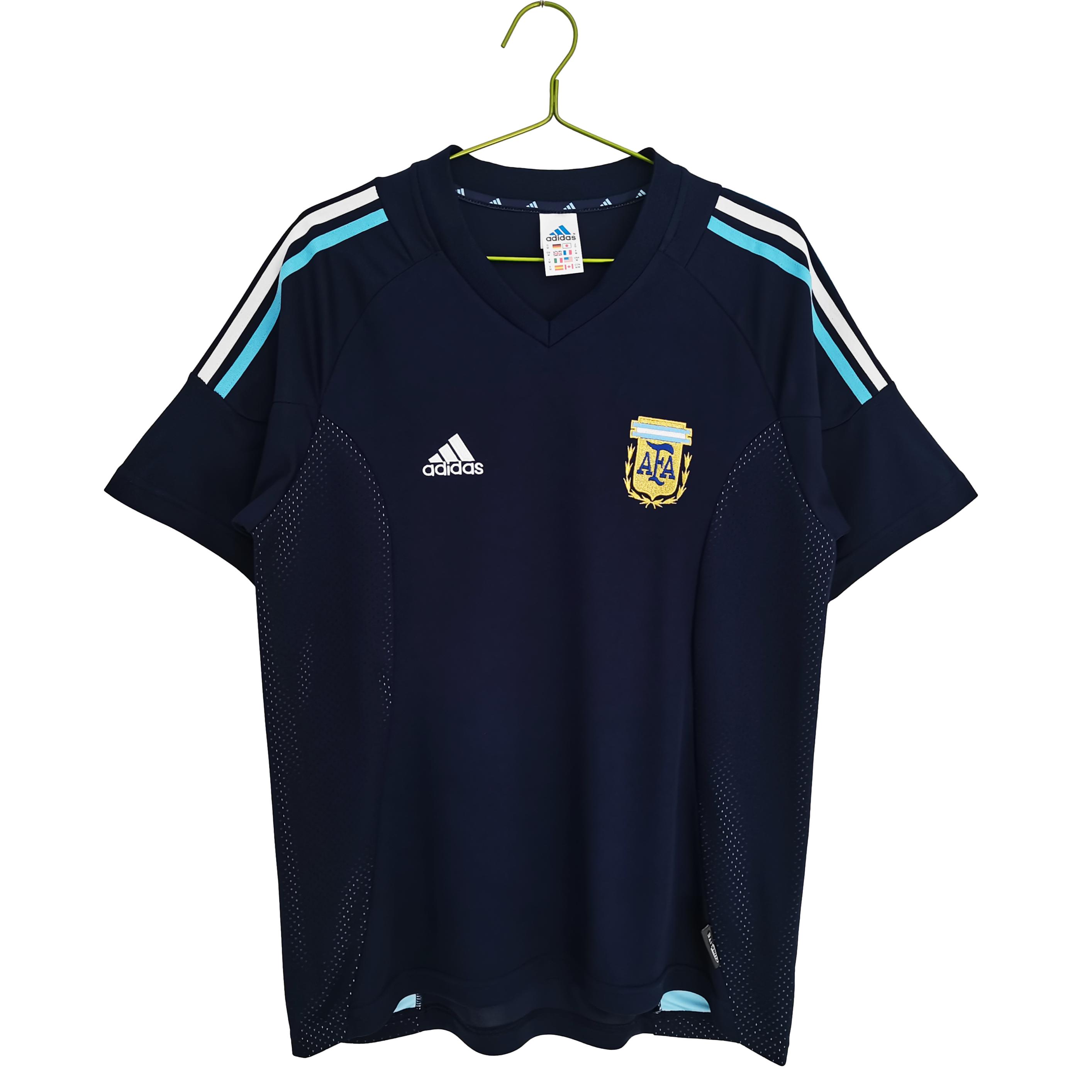 Retro Argentina 2002 Away Stadium Jersey - SOCCERDEALSHOP