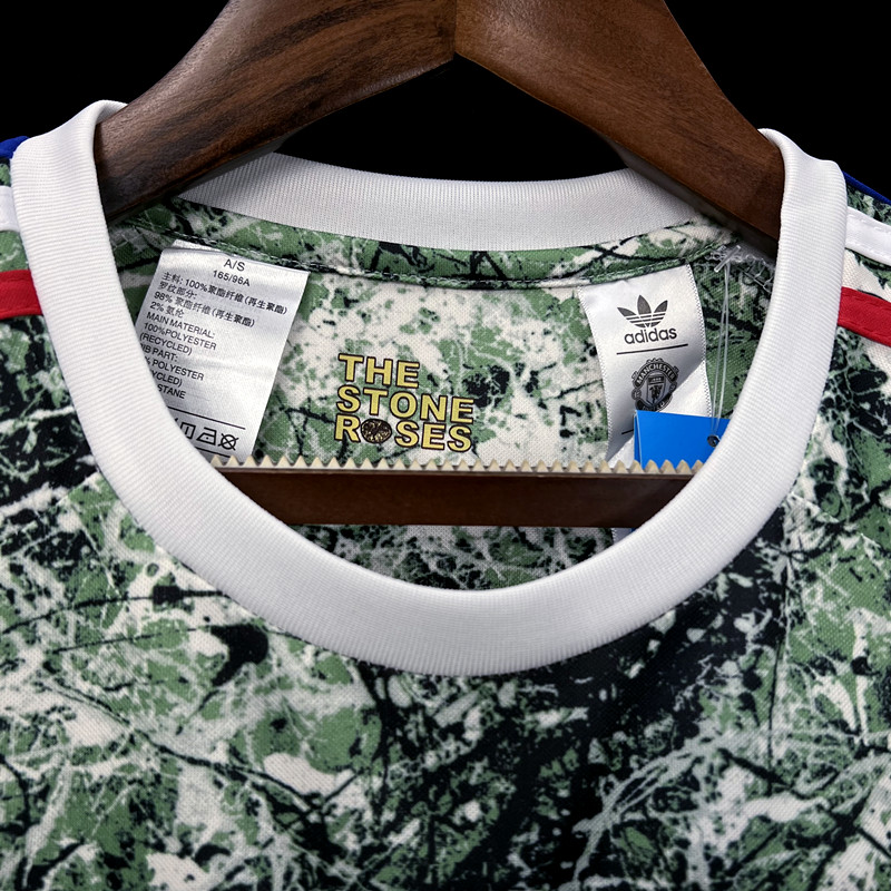 Manchester United x Stone Roses 23-24 Special Edition Jersey - Fans Version - SOCCERDEALSHOP