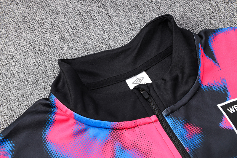 West Ham United 23-24 Long Sleeve Training Set -Black - SOCCERDEALSHOP