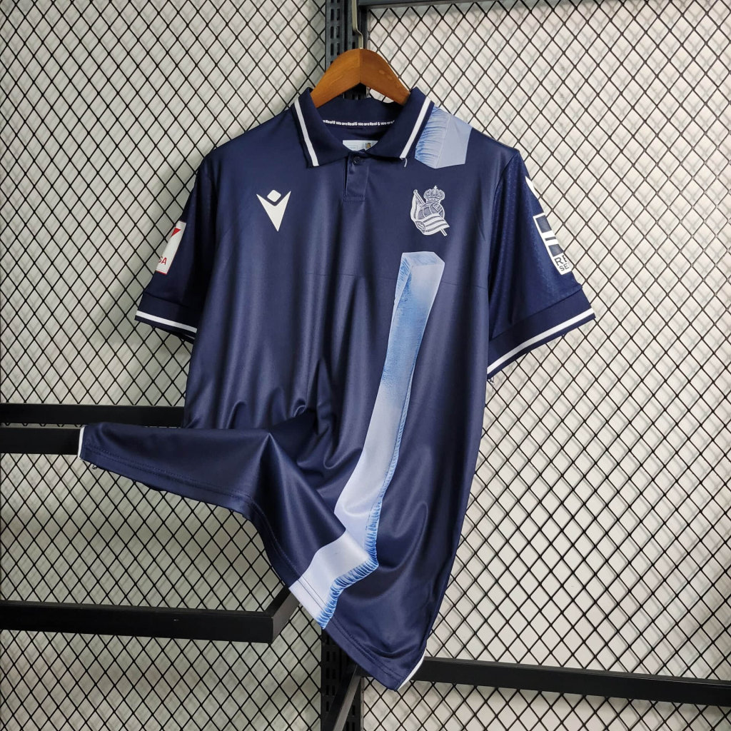 Real Sociedad 23-24 Away Stadium Jersey - Fans Version - SOCCERDEALSHOP