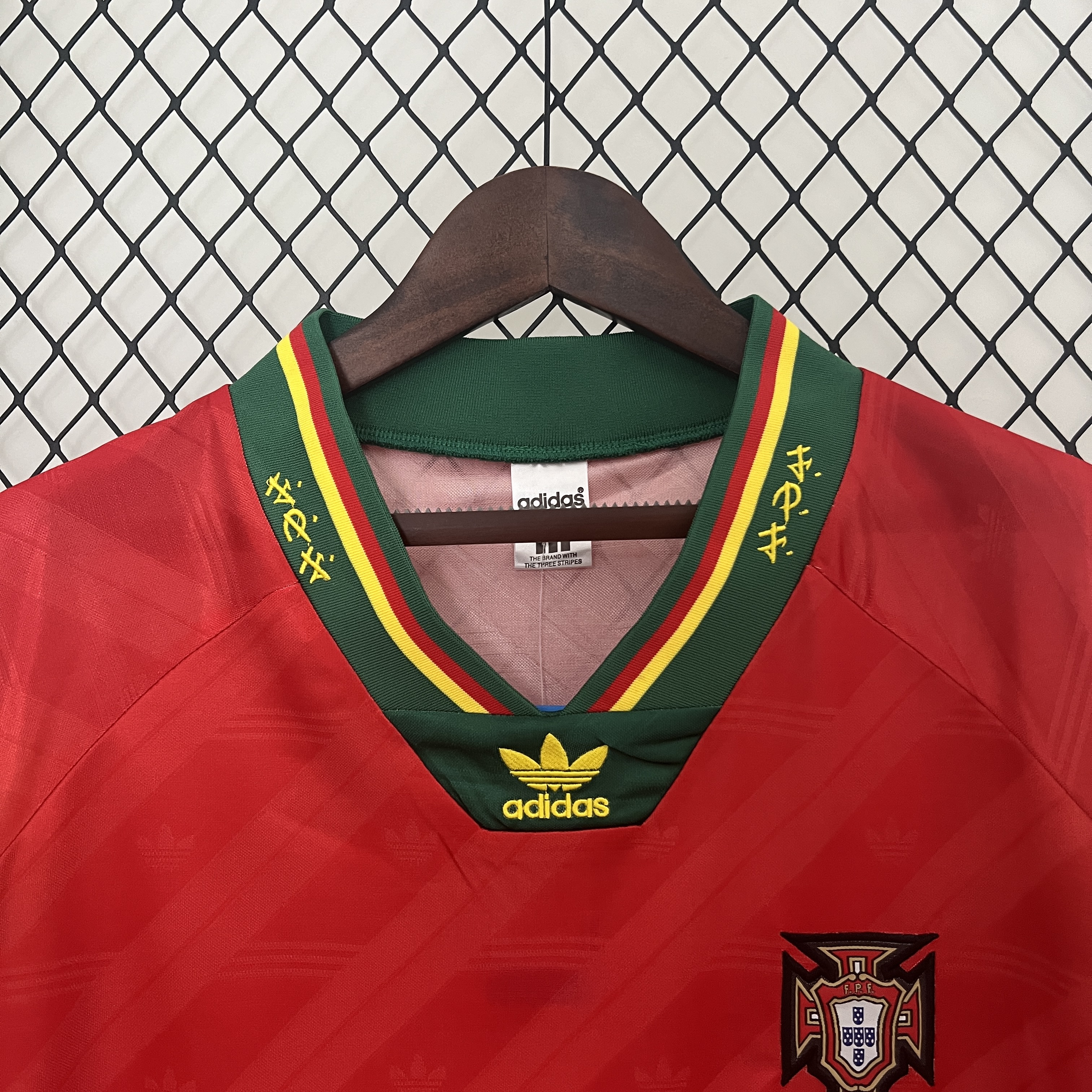 Retro Portugal 1992 Home Stadium Jersey - SOCCERDEALSHOP