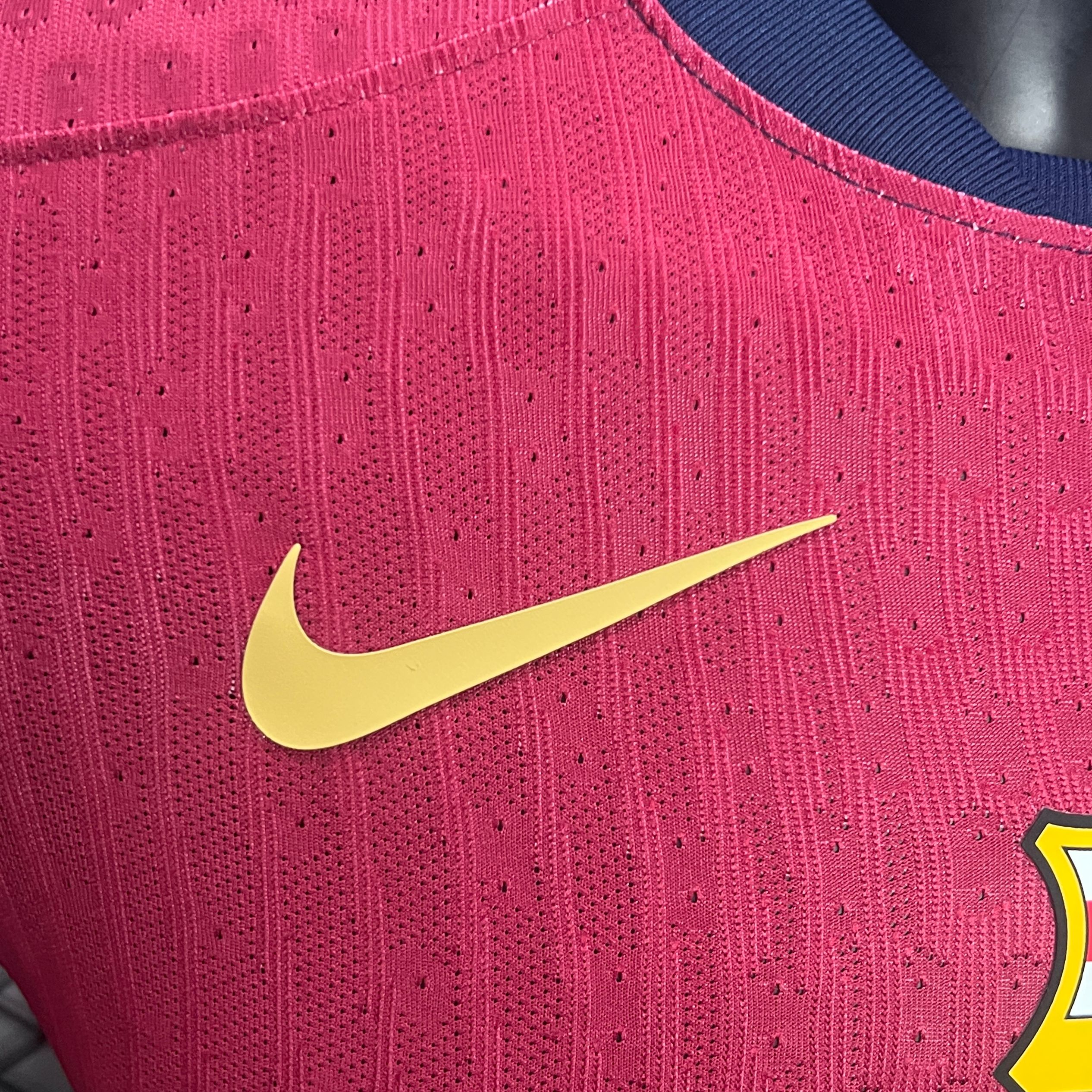 B.A.R.S.A 24-25 Home Long Sleeve Jersey - Player Version - SOCCERDEALSHOP