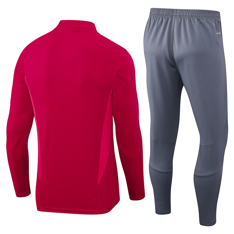 Arsenal 23-24 Long Sleeve Training Set -Red - SOCCERDEALSHOP