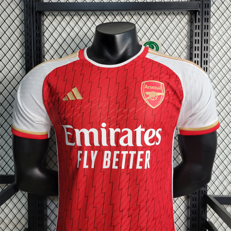 Arsenal 23-24 Home Stadium Jersey - Player Version - SOCCERDEALSHOP