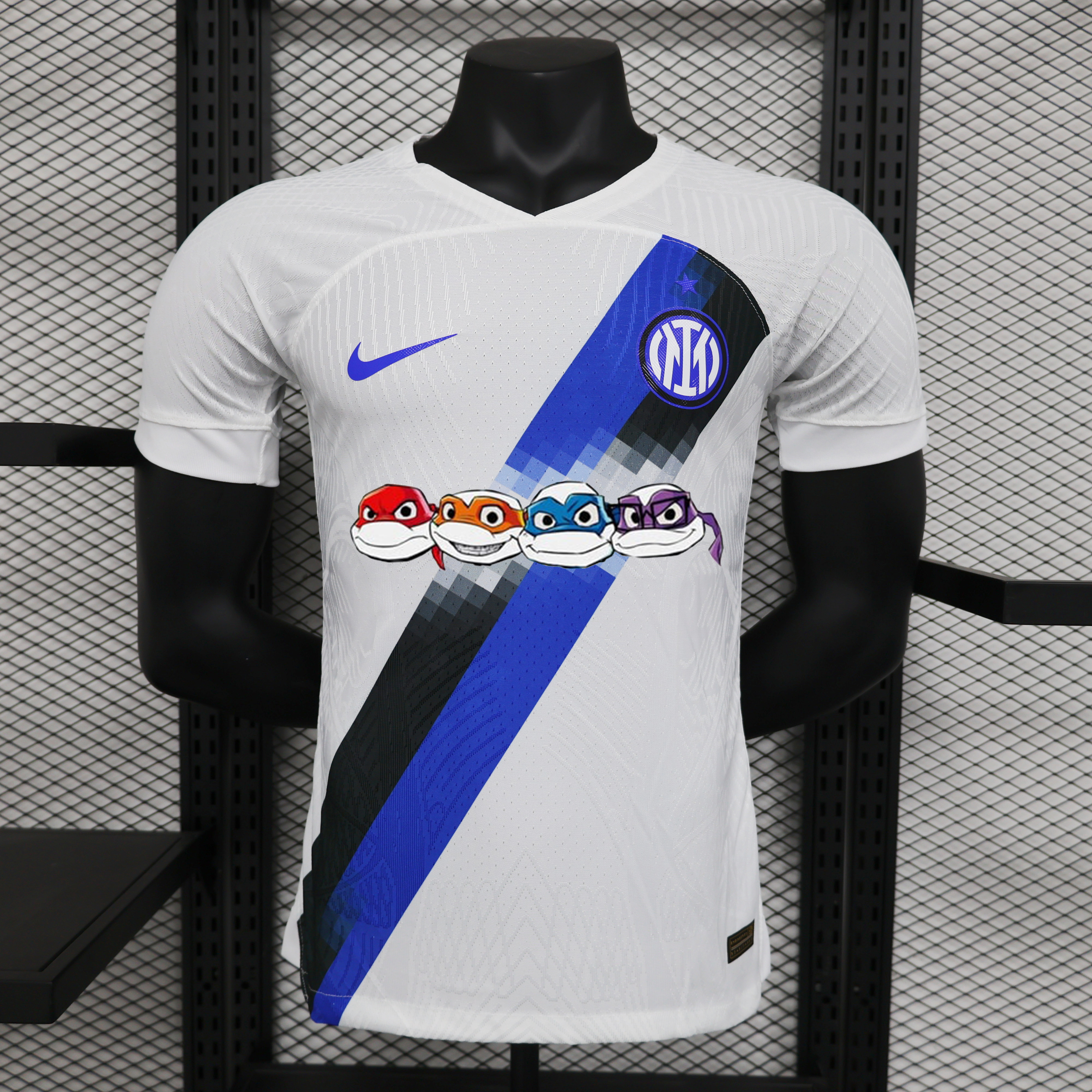 Inter Milan 23-24 Away Teenage Mutant Ninja Turtles Edition Jersey - Player Version - SOCCERDEALSHOP
