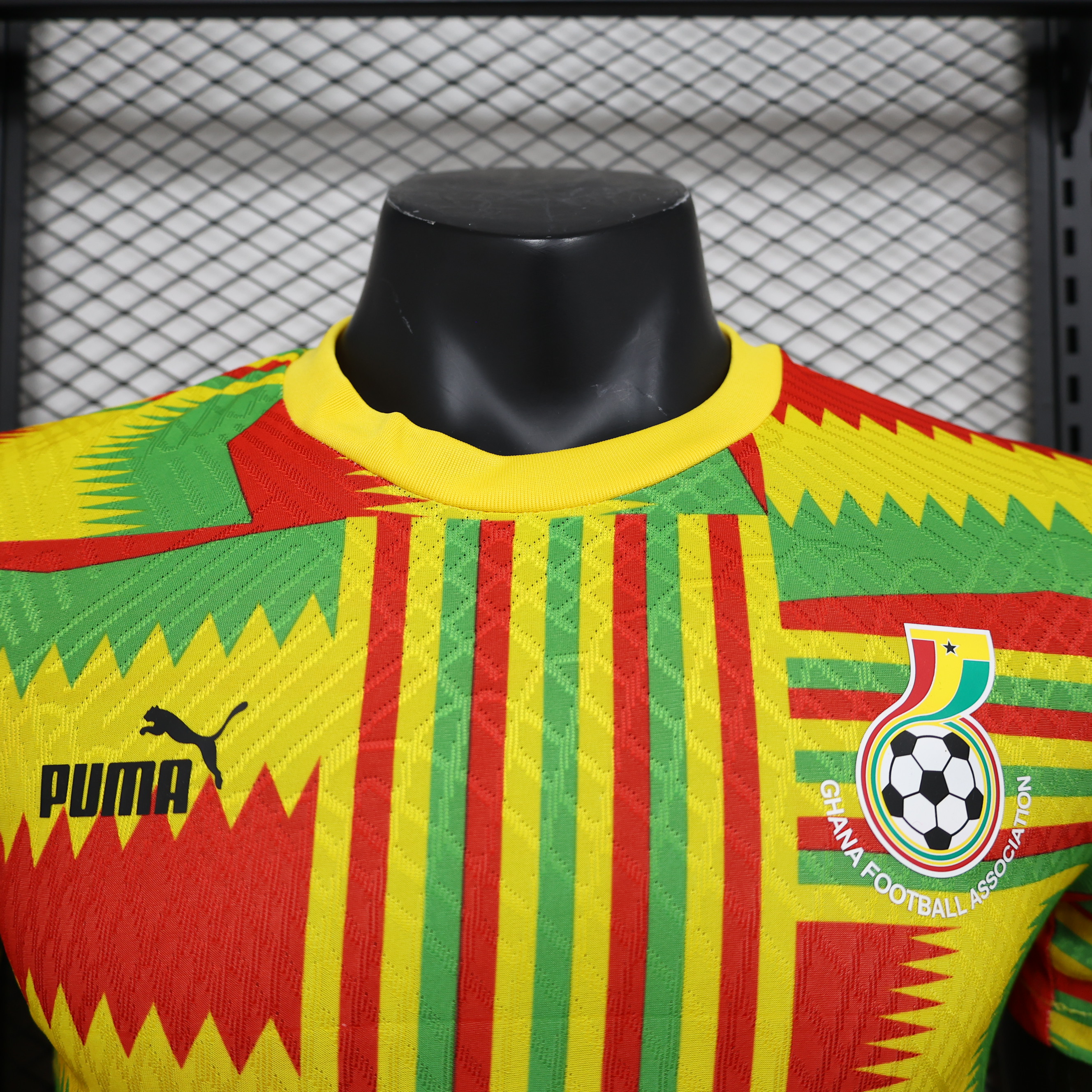 Ghana 23-24 Yellow Jersey - Player Version - SOCCERDEALSHOP