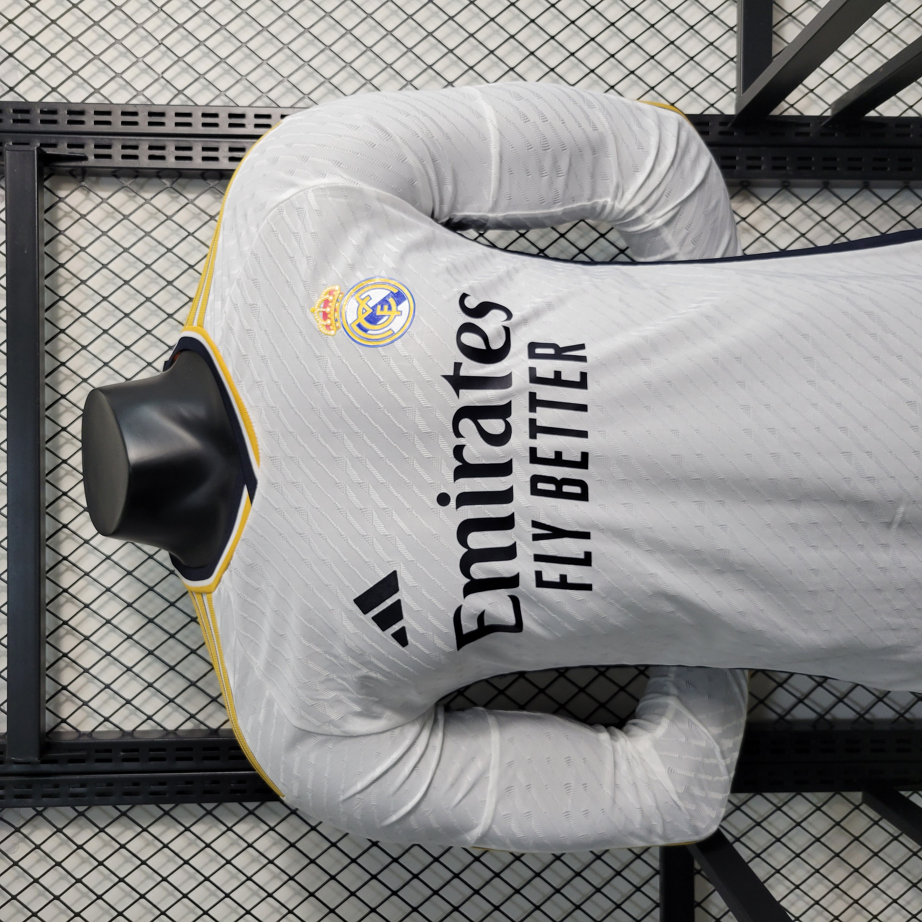 Real Madrid 23-24 Home Long Sleeve Jersey - Player Version - SOCCERDEALSHOP