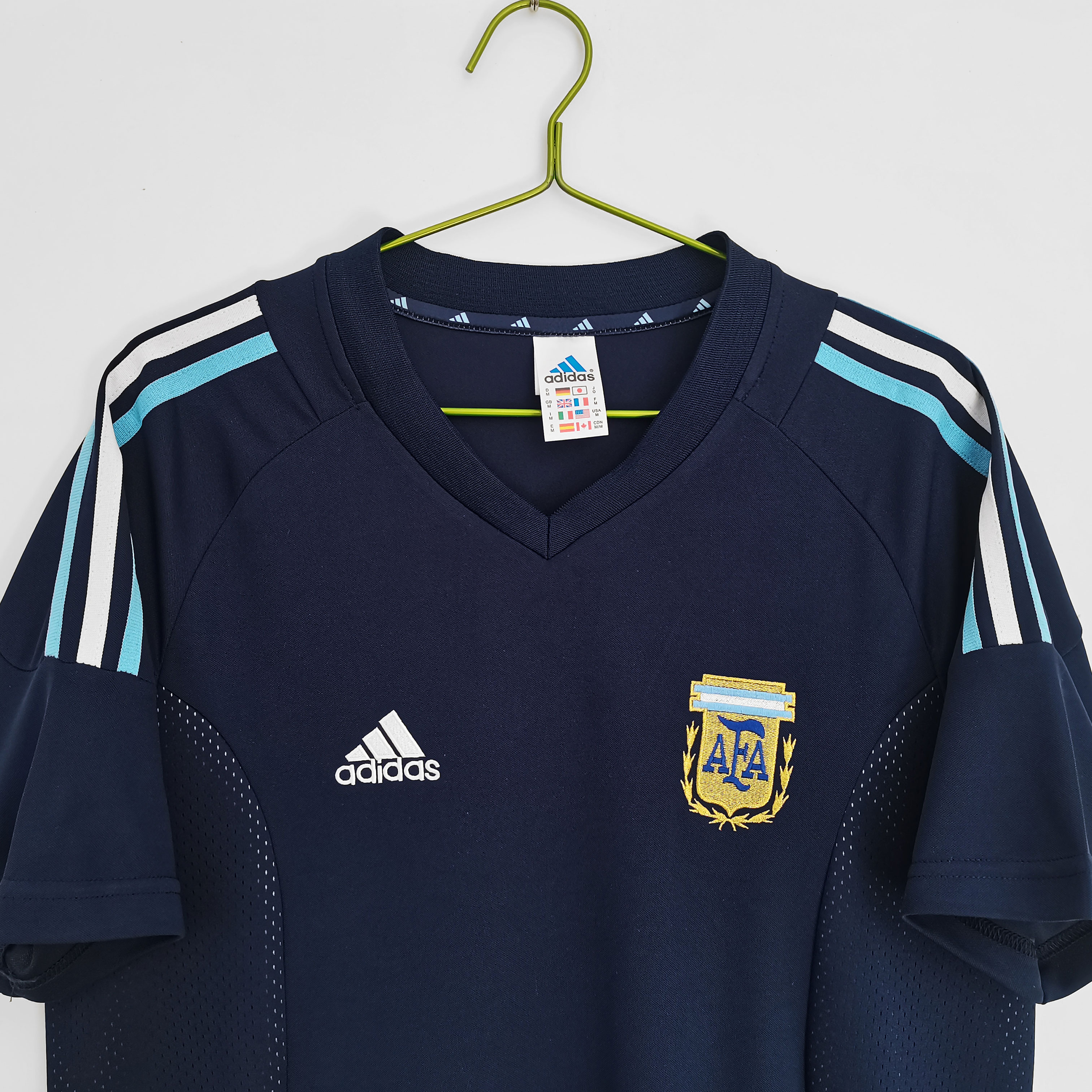 Retro Argentina 2002 Away Stadium Jersey - SOCCERDEALSHOP