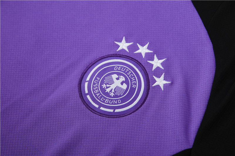 Germany 2024 Short-Sleeve Training Set - Purple - SOCCERDEALSHOP