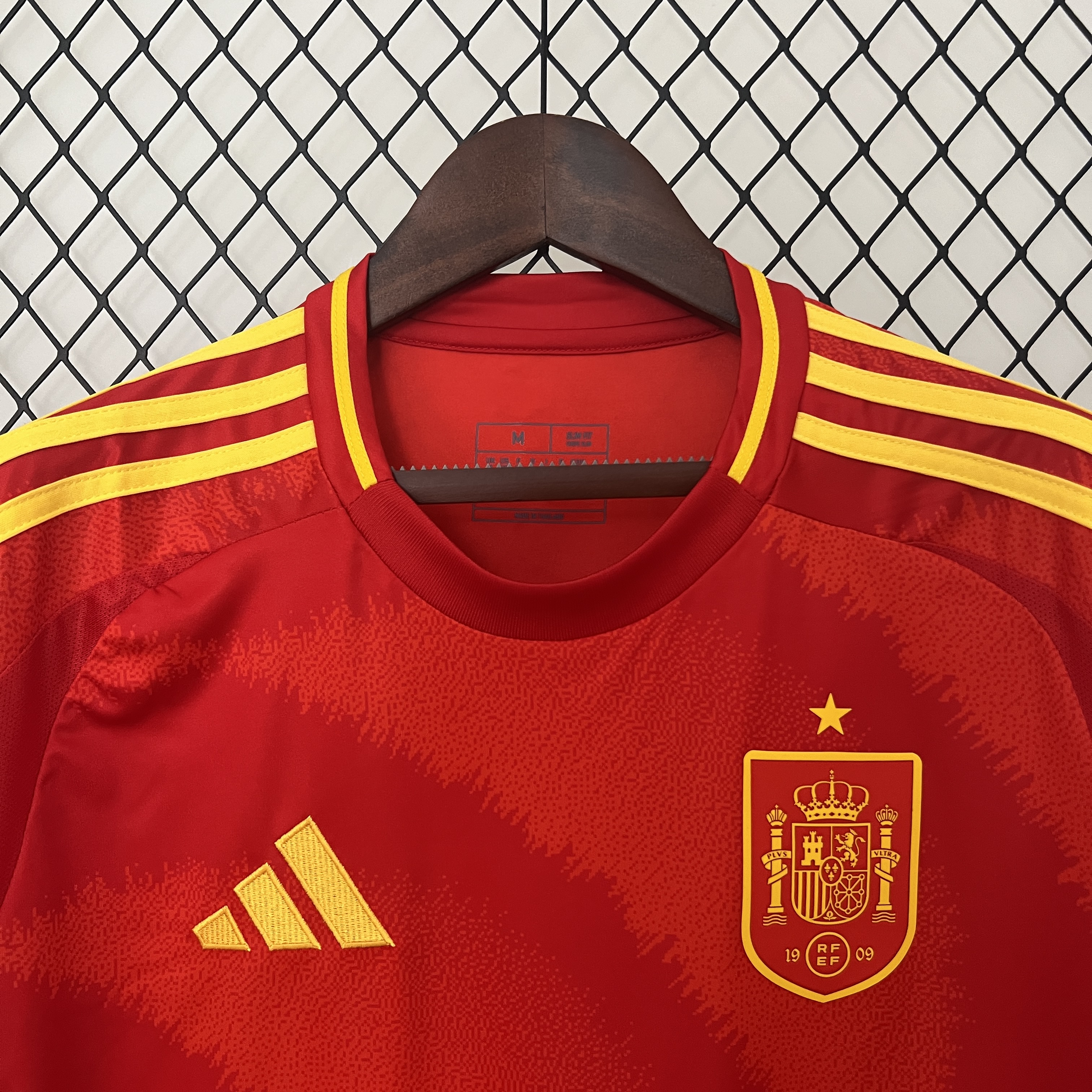 Spain 2024 Home Stadium Jersey - Fans Version - SOCCERDEALSHOP