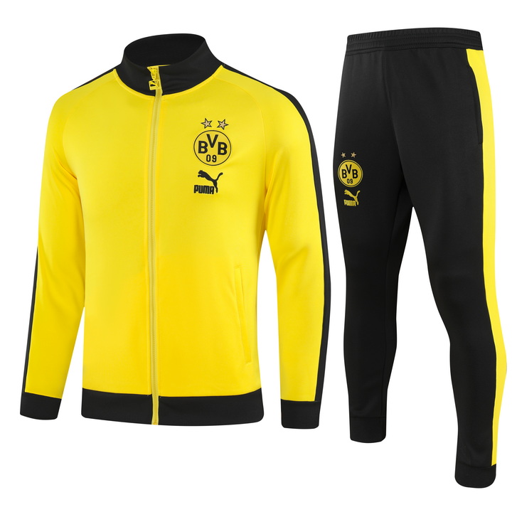 Dortmund 23-24 Jacket Training Tracksuit -Yellow - SOCCERDEALSHOP