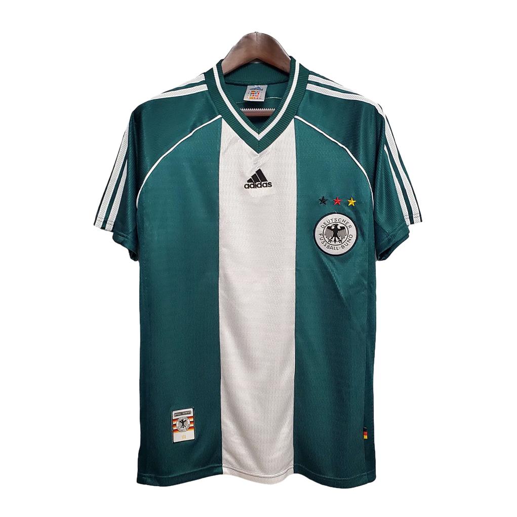 Retro Germany 1998 Away Stadium Jersey - SOCCERDEALSHOP