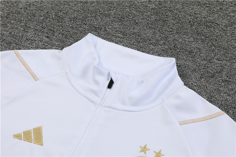 Algeria 23-24 Long Sleeve Training Set -White - SOCCERDEALSHOP