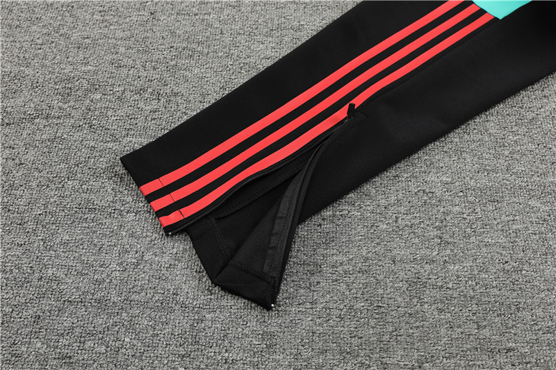 Manchester United 23-24 Jacket Training Tracksuit - Black - SOCCERDEALSHOP