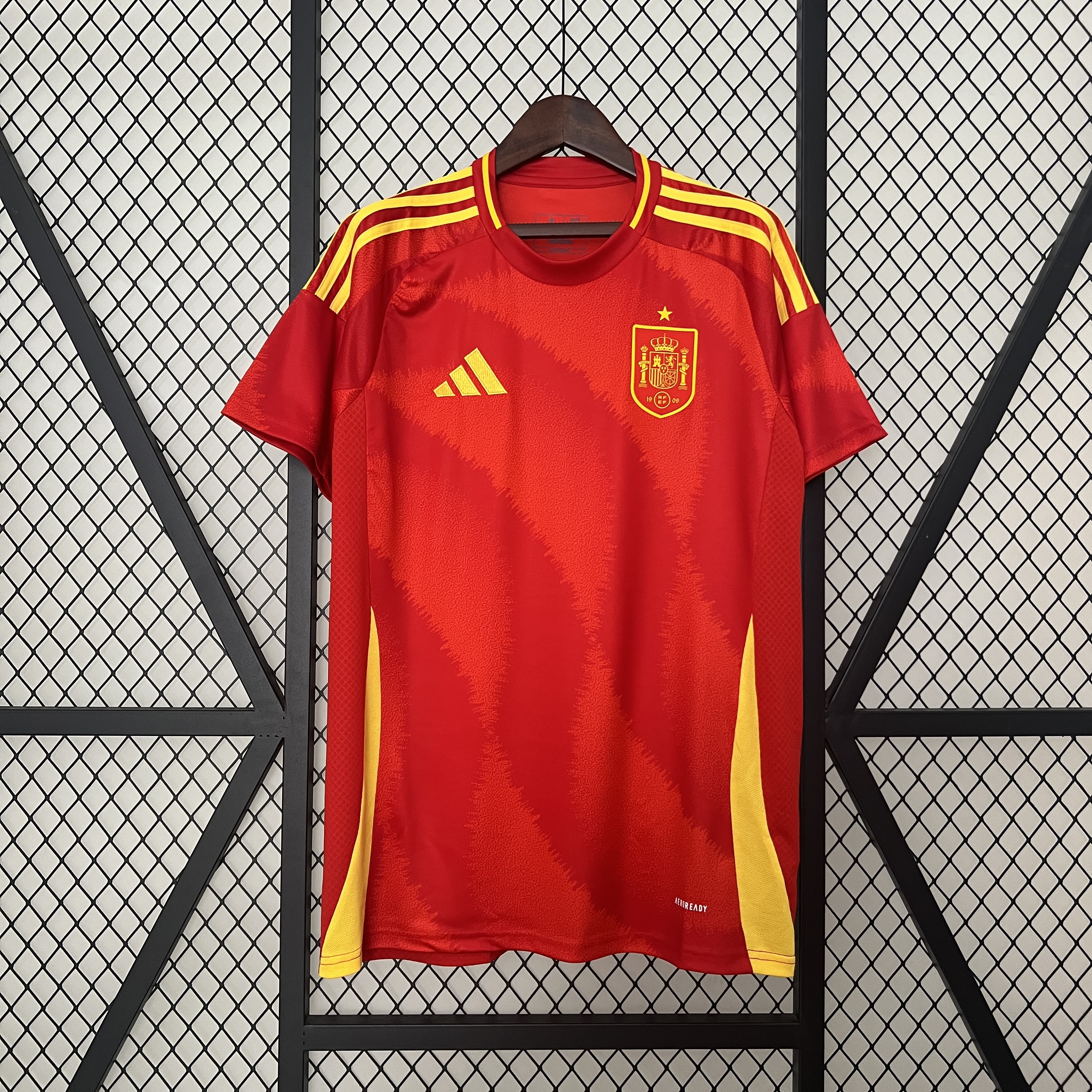 Spain 2024 Home Stadium Jersey - Fans Version - SOCCERDEALSHOP
