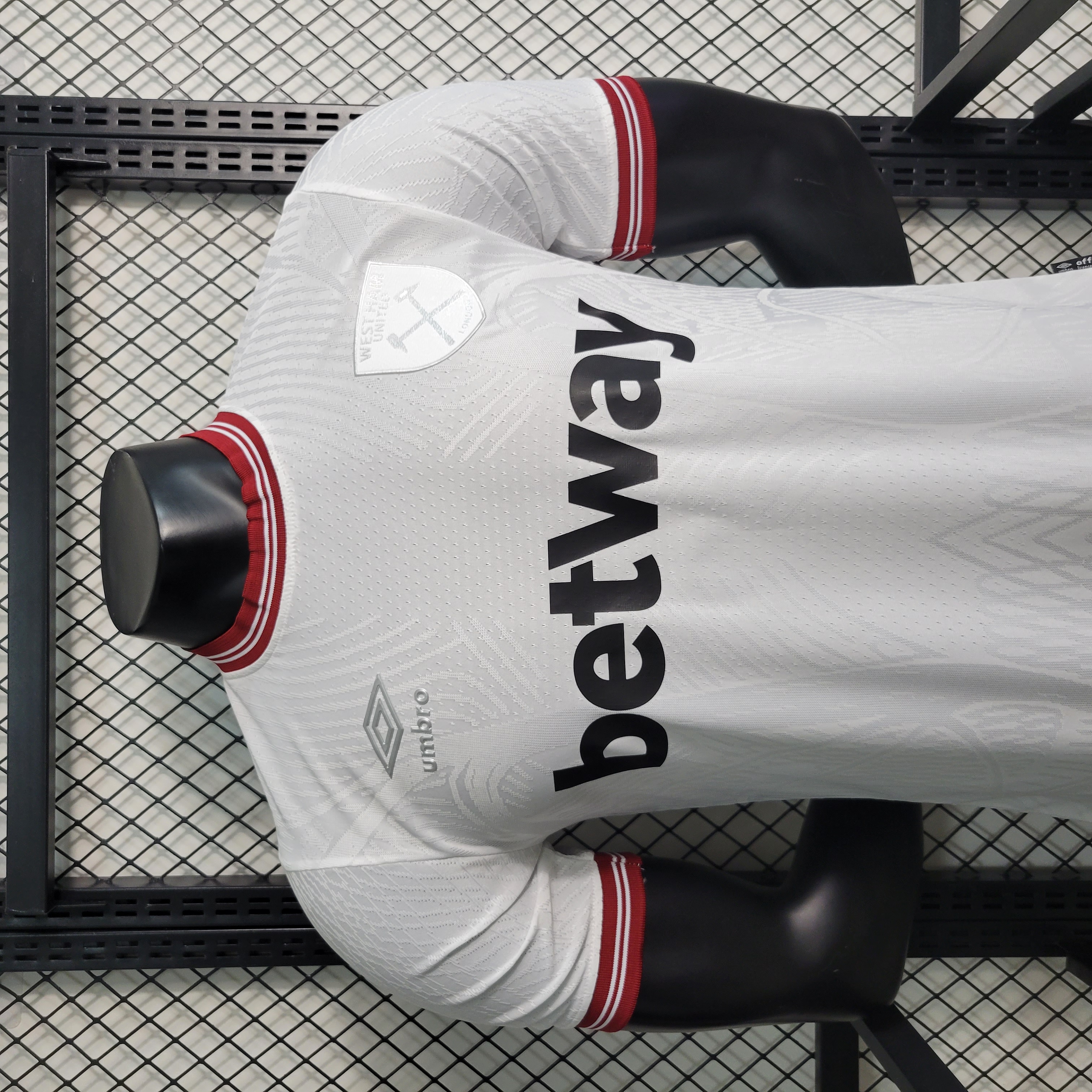 West Ham United 23-24 Away Stadium Jersey - Player Version - SOCCERDEALSHOP