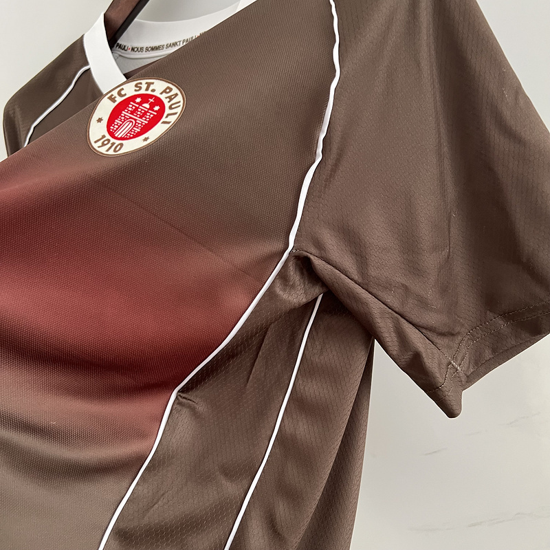 St. Pauli 23-24 Home Stadium Jersey - Fans Version - SOCCERDEALSHOP