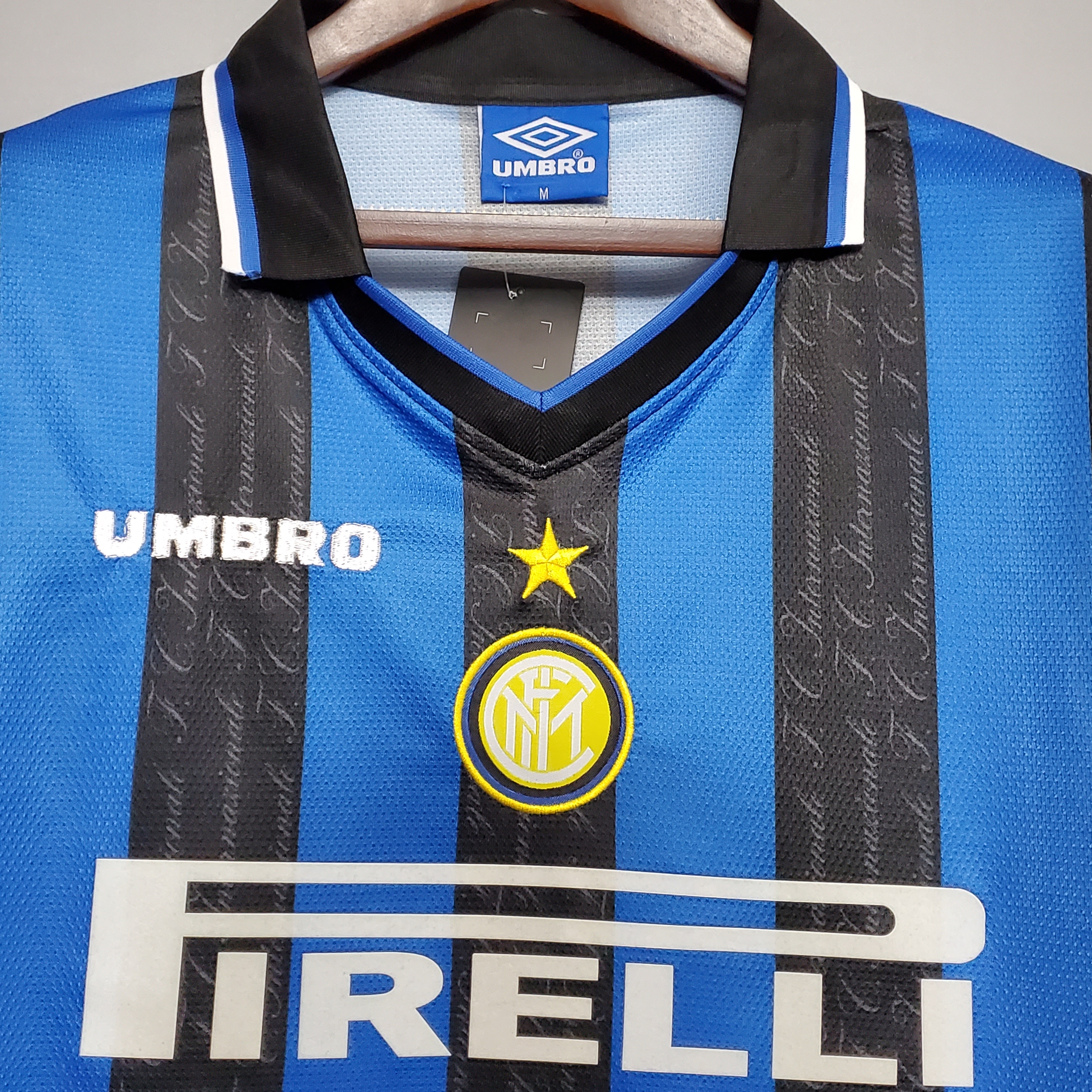 Retro Inter Milan 97-98 Home Stadium Jersey - SOCCERDEALSHOP