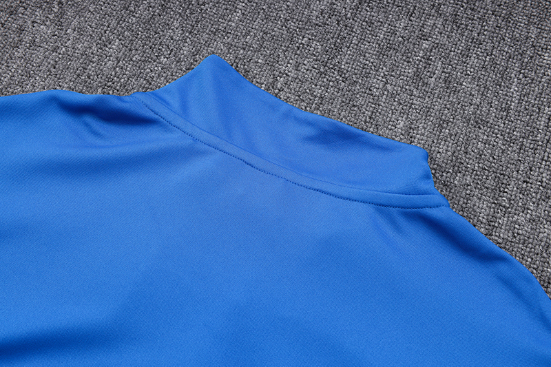 Roma 23-24 Long Sleeve Training Set -Blue - SOCCERDEALSHOP