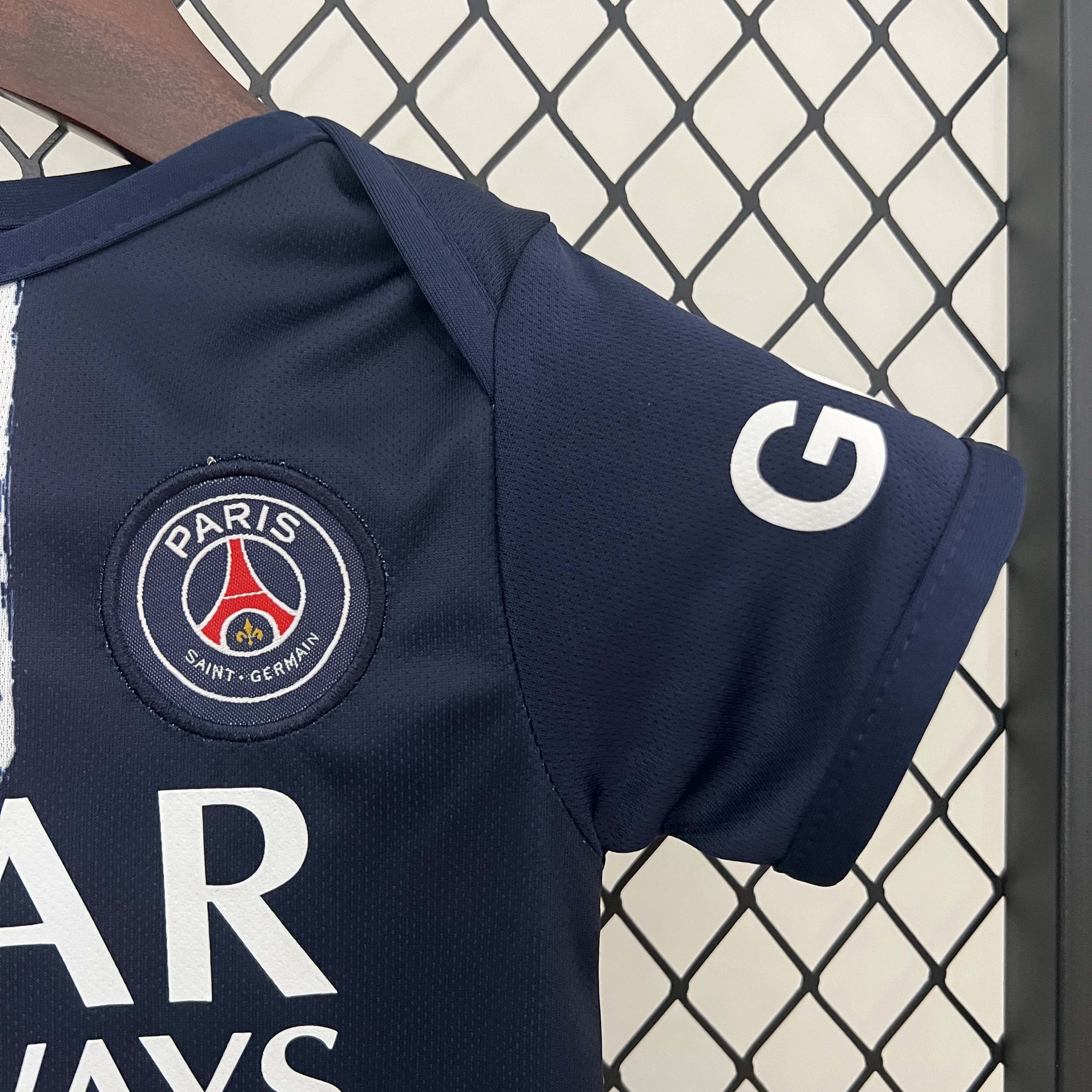 Paris Saint-Germain PSG 24-25 Home Baby Crawling Suit - SOCCERDEALSHOP