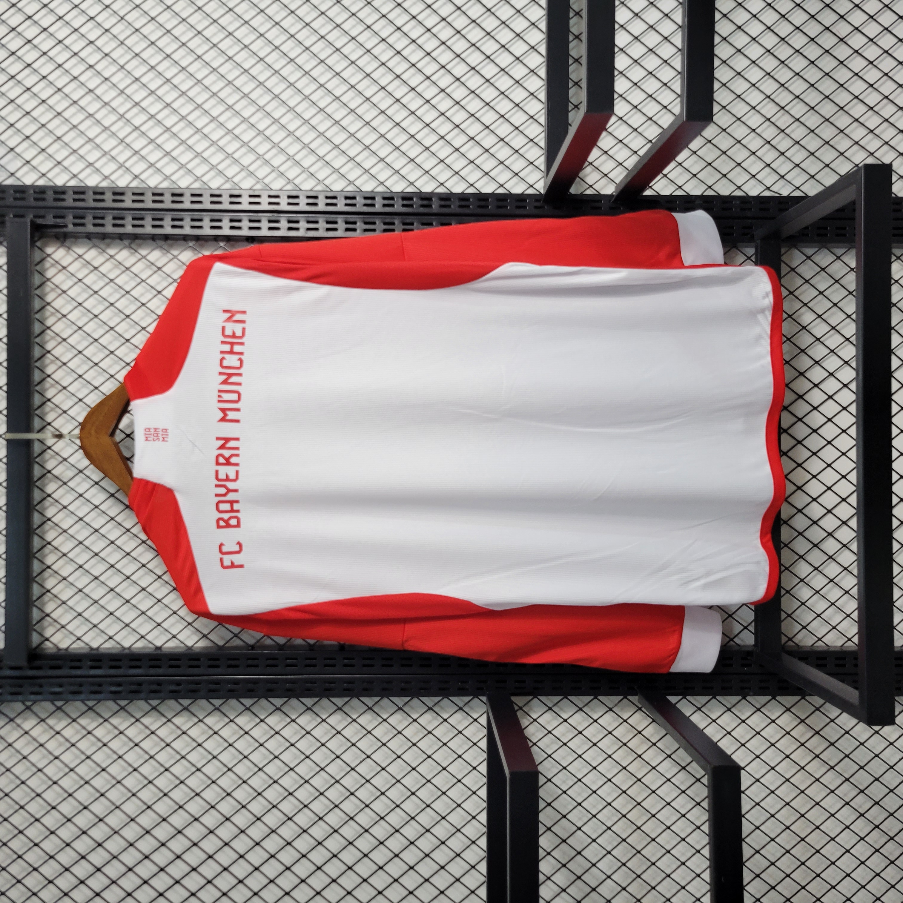 Bayern Munich 23-24 Home Long Sleeve Jersey - Fans Version - SOCCERDEALSHOP